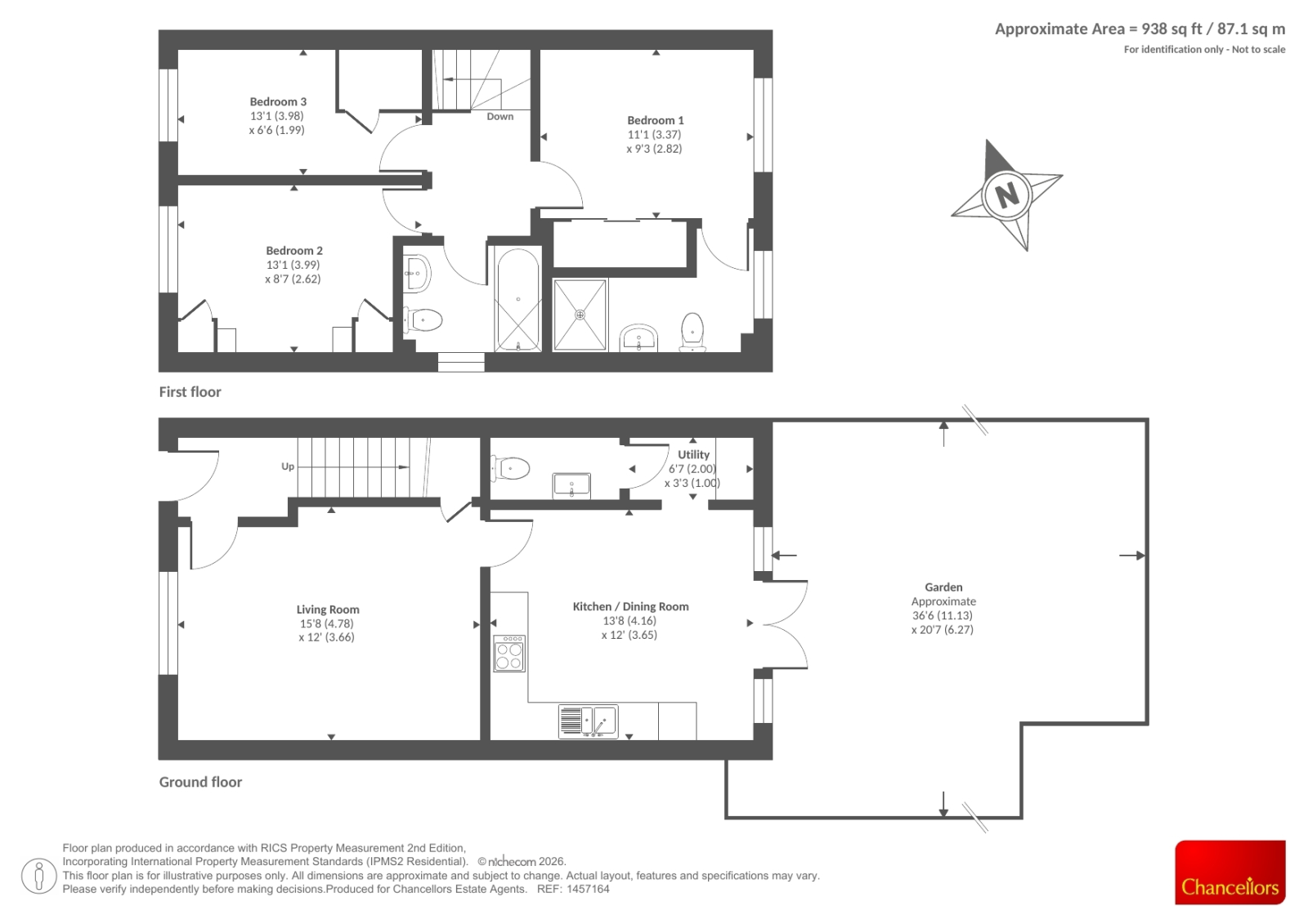 18, Millers Grove, Reading floorplan