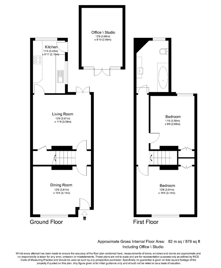 2 Bedrooms Cottage for sale in Glencoe Road, Weybridge, Surrey KT13