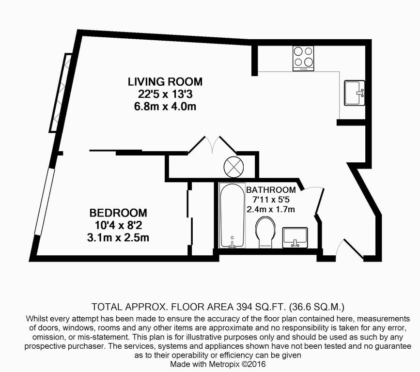 1 Bedrooms Flat to rent in Anchor House, St George Wharf, Vauxhall, Vauxhall, London SW8