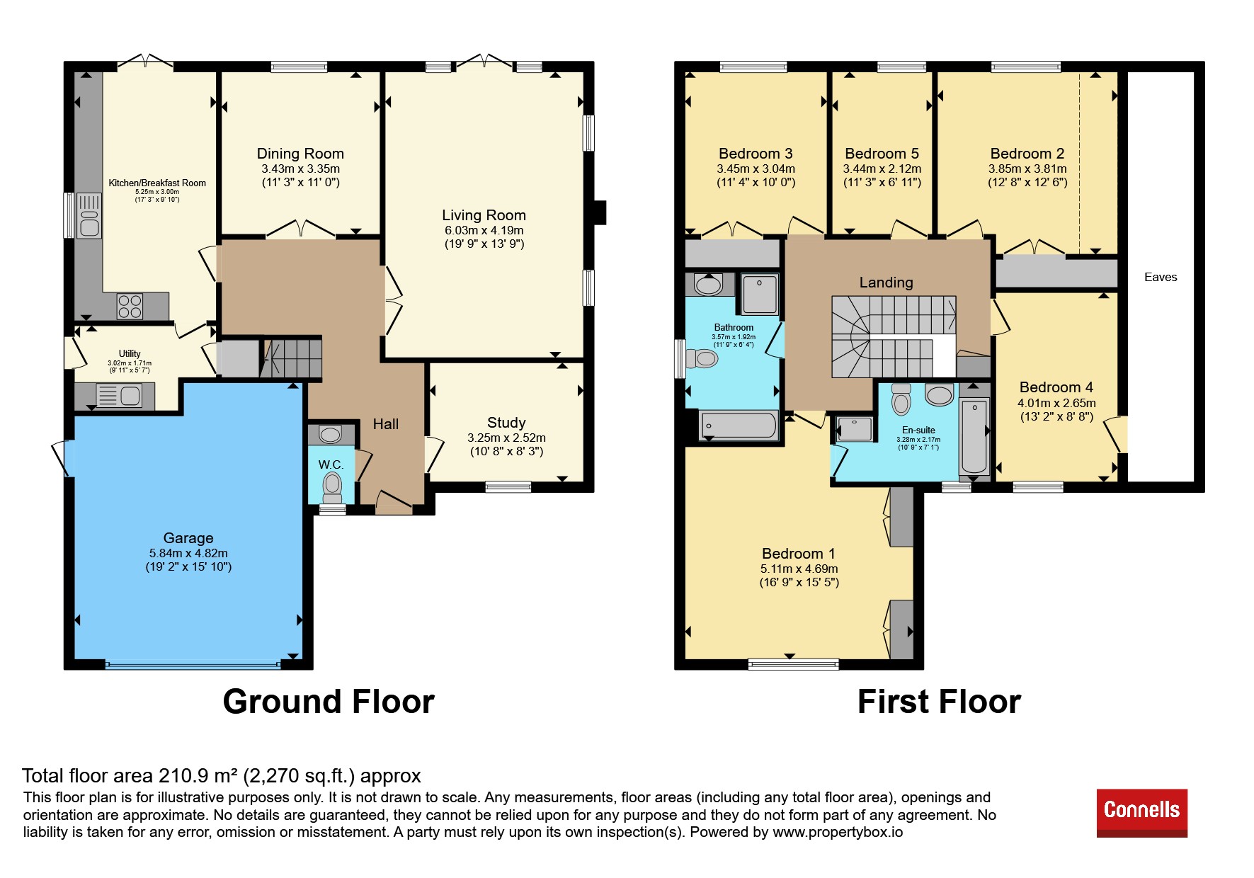2, Maynard Close, Crawley floorplan