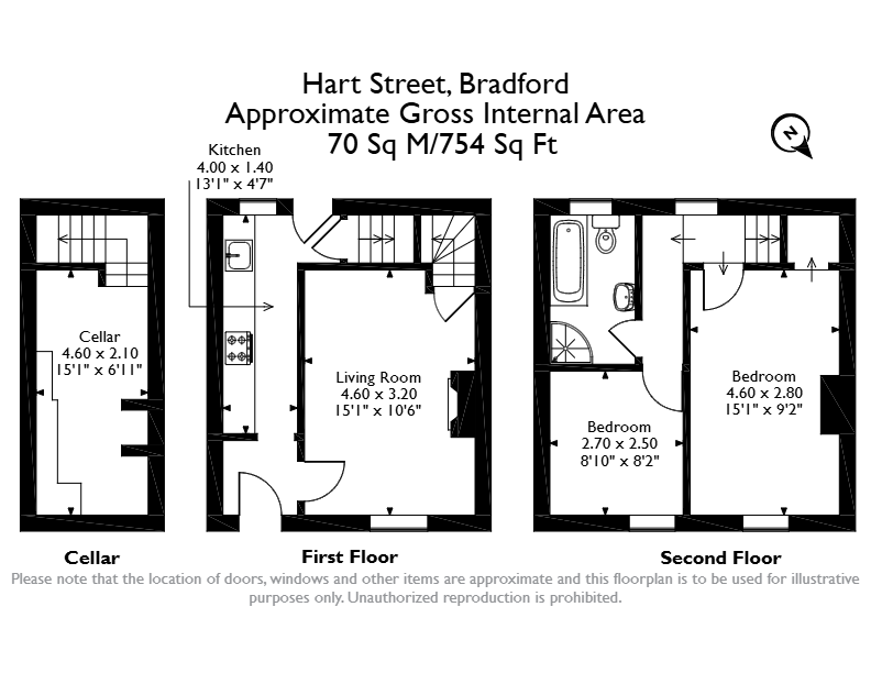 Hart Street, Bradford floorplan