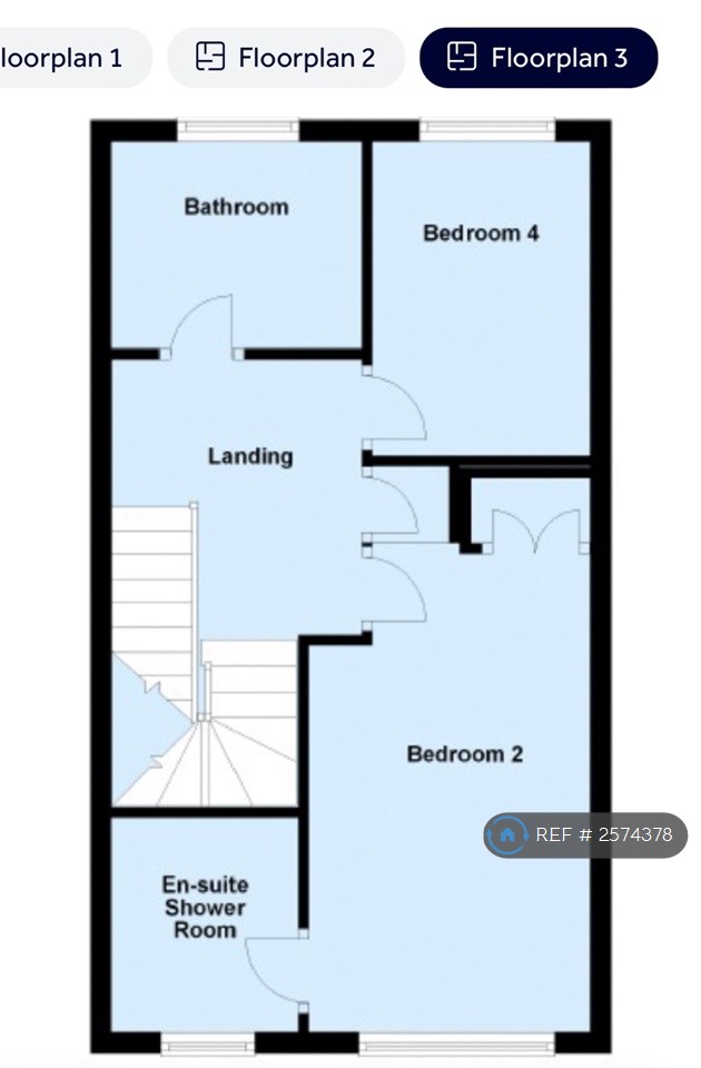 Charlestown Road, Manchester floorplan