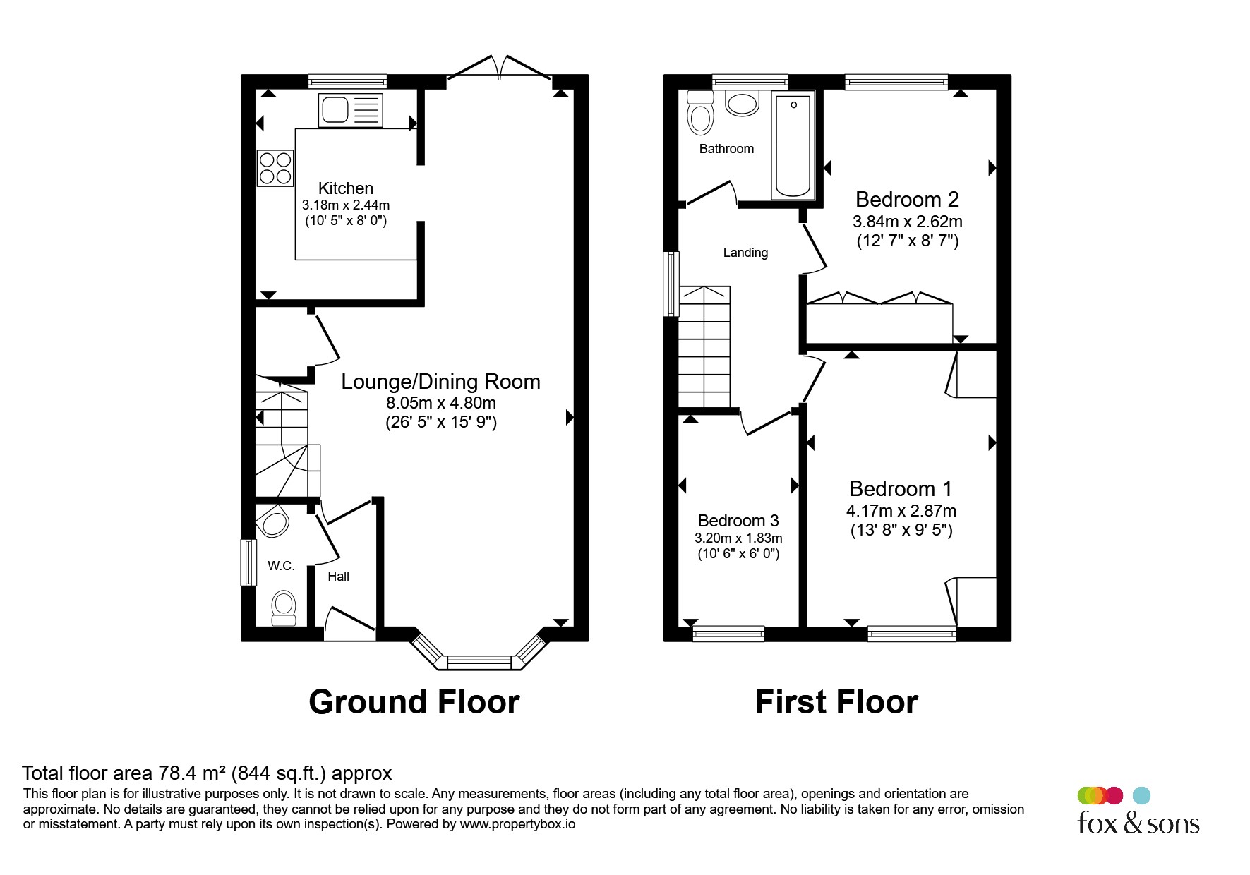 11, Brookmead Close, Eastbourne floorplan