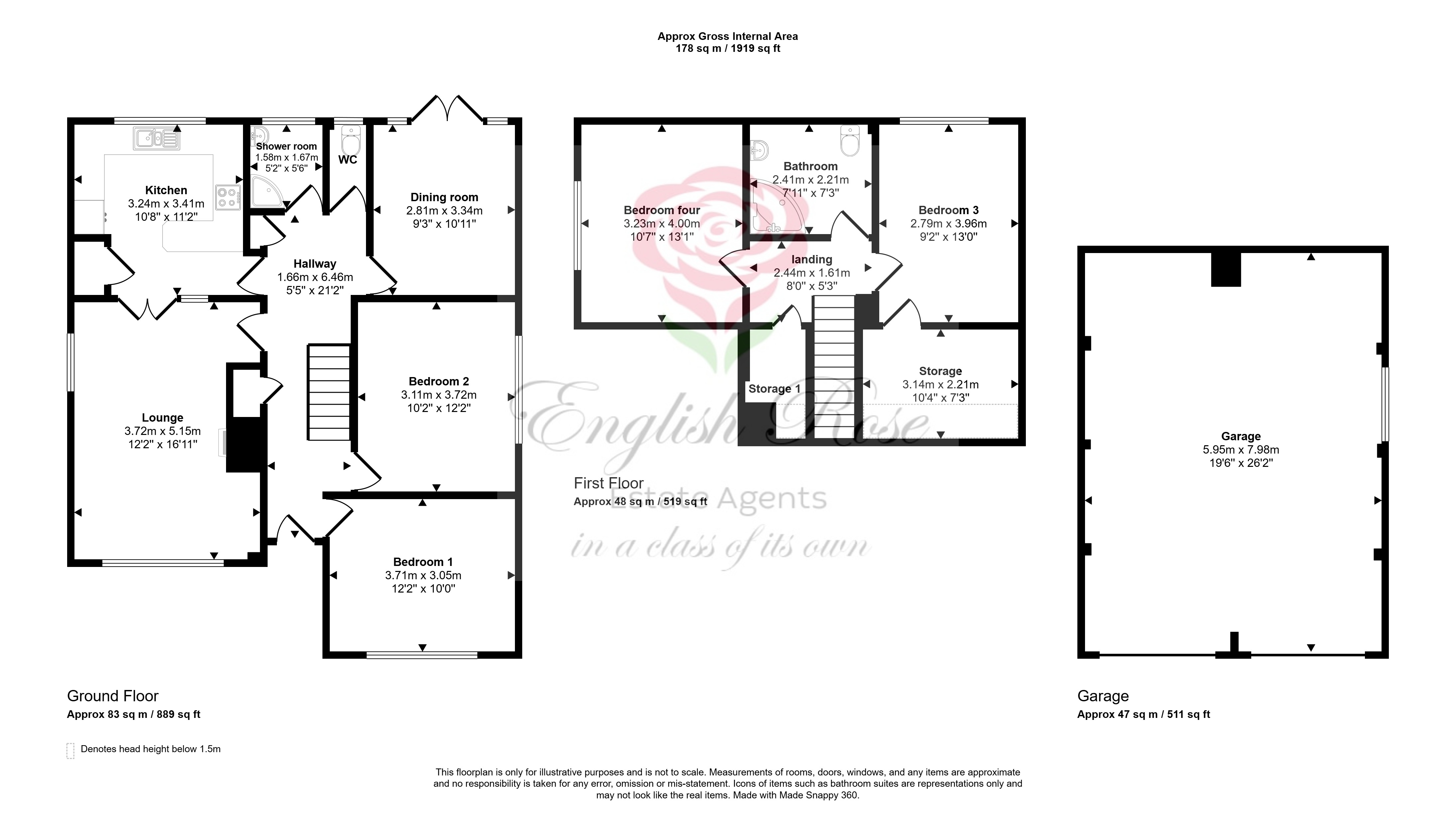 52, Glebe Street, Annesley floorplan