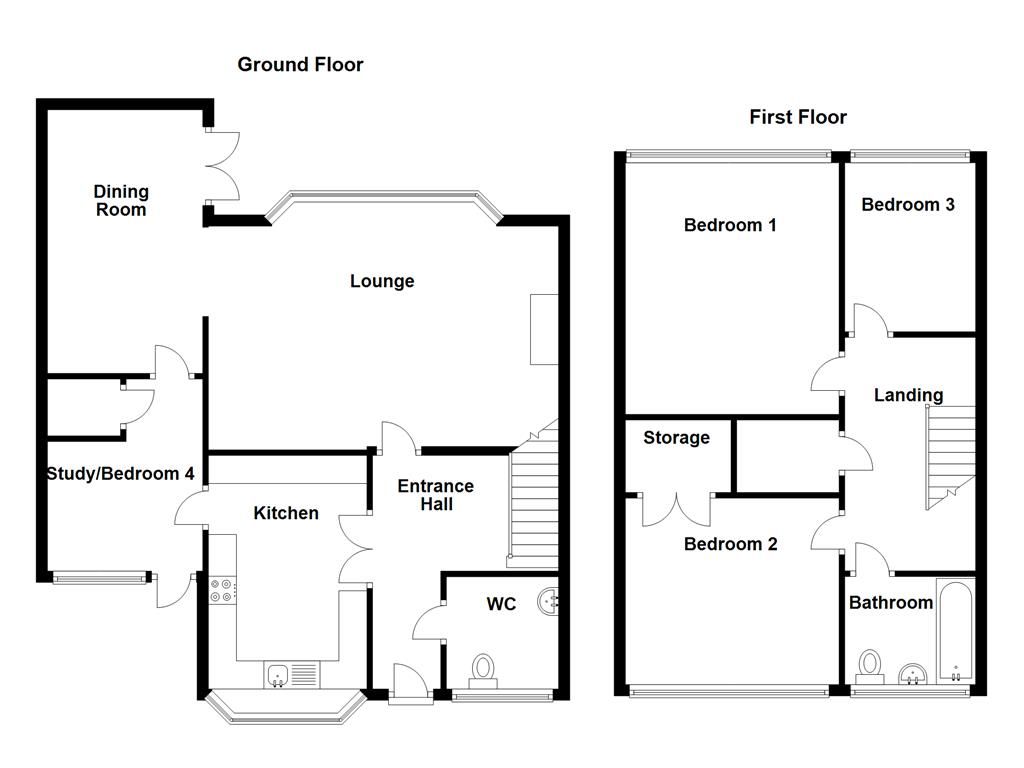 3 Bedrooms Semi-detached house for sale in Purford Green, Harlow CM18