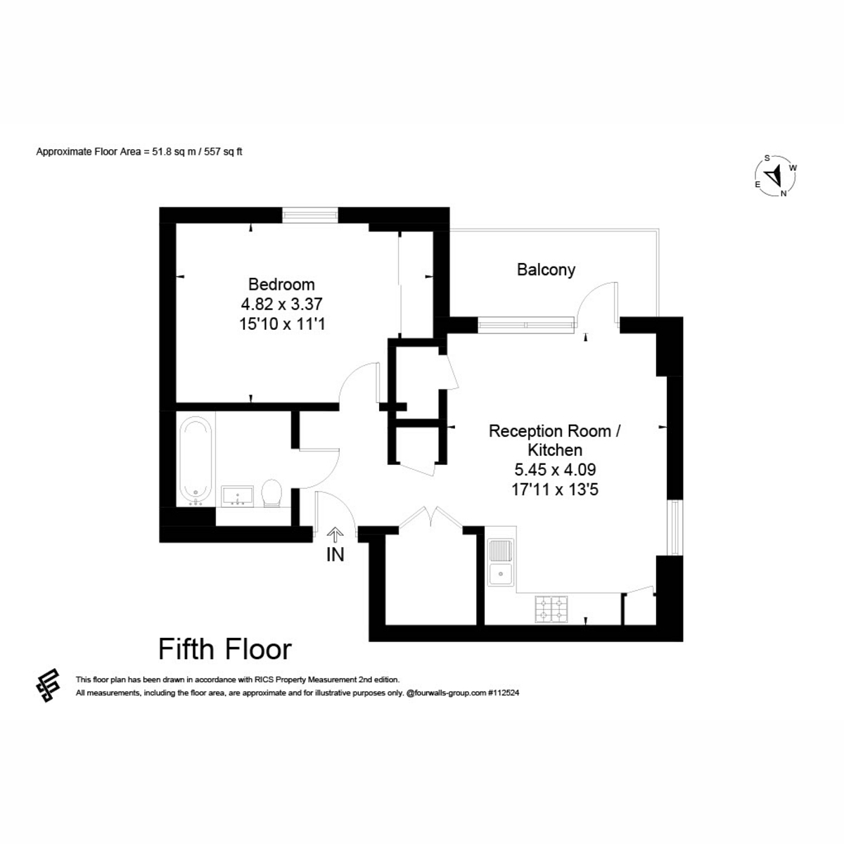Flat Flat 30, 3, Ardisia Mews, London floorplan