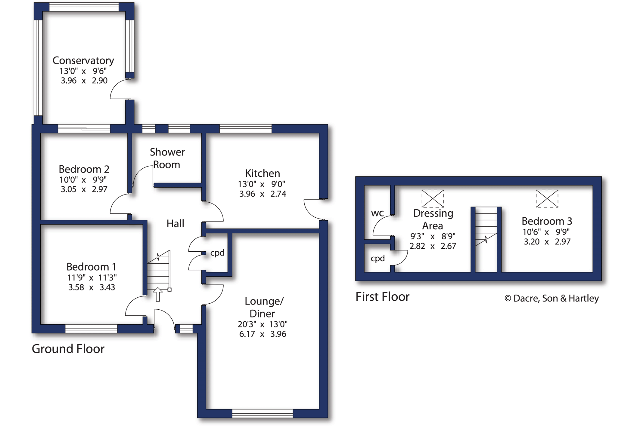 4, Hollins Close, Harrogate floorplan