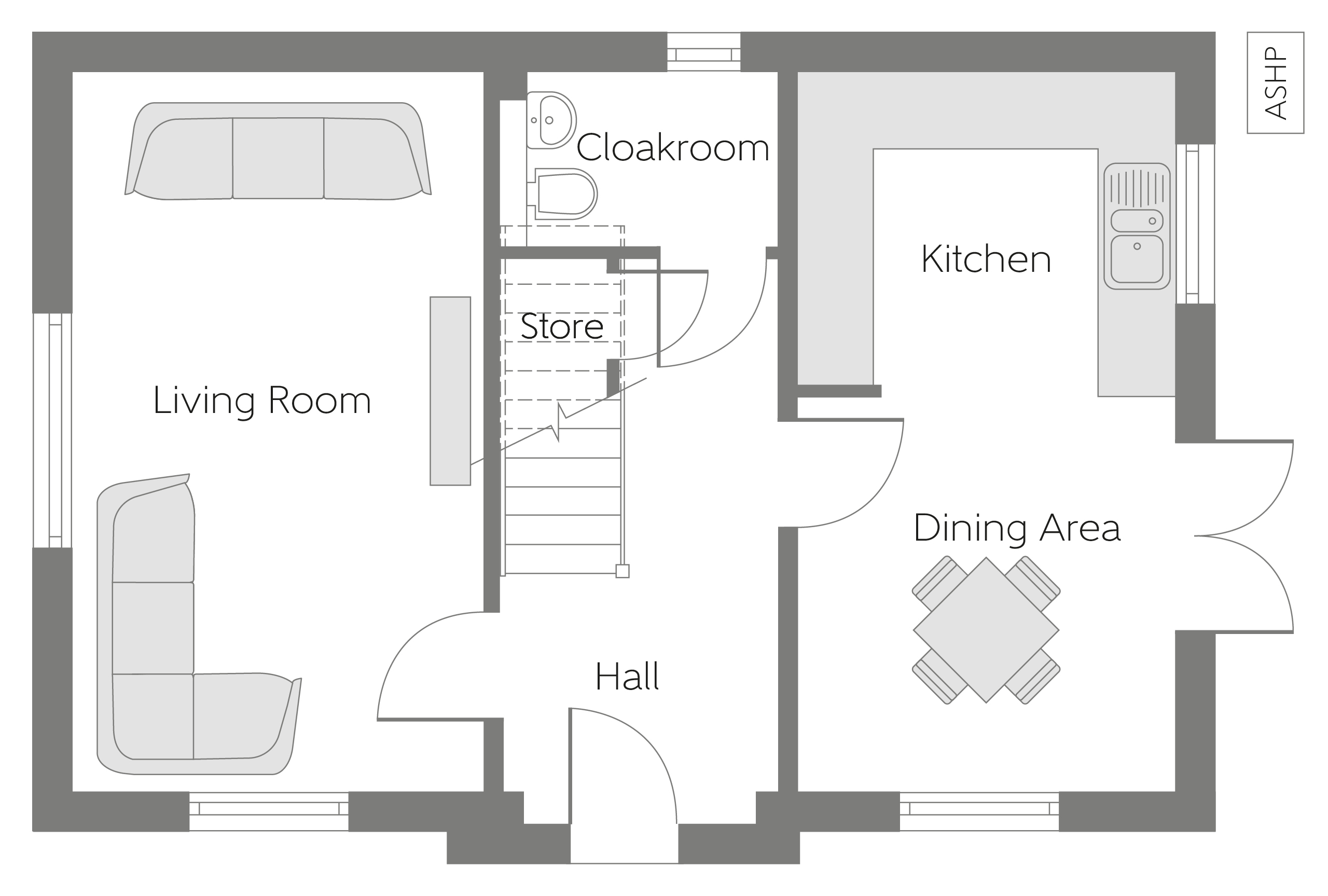 402, Lochend Road, Gartcosh floorplan