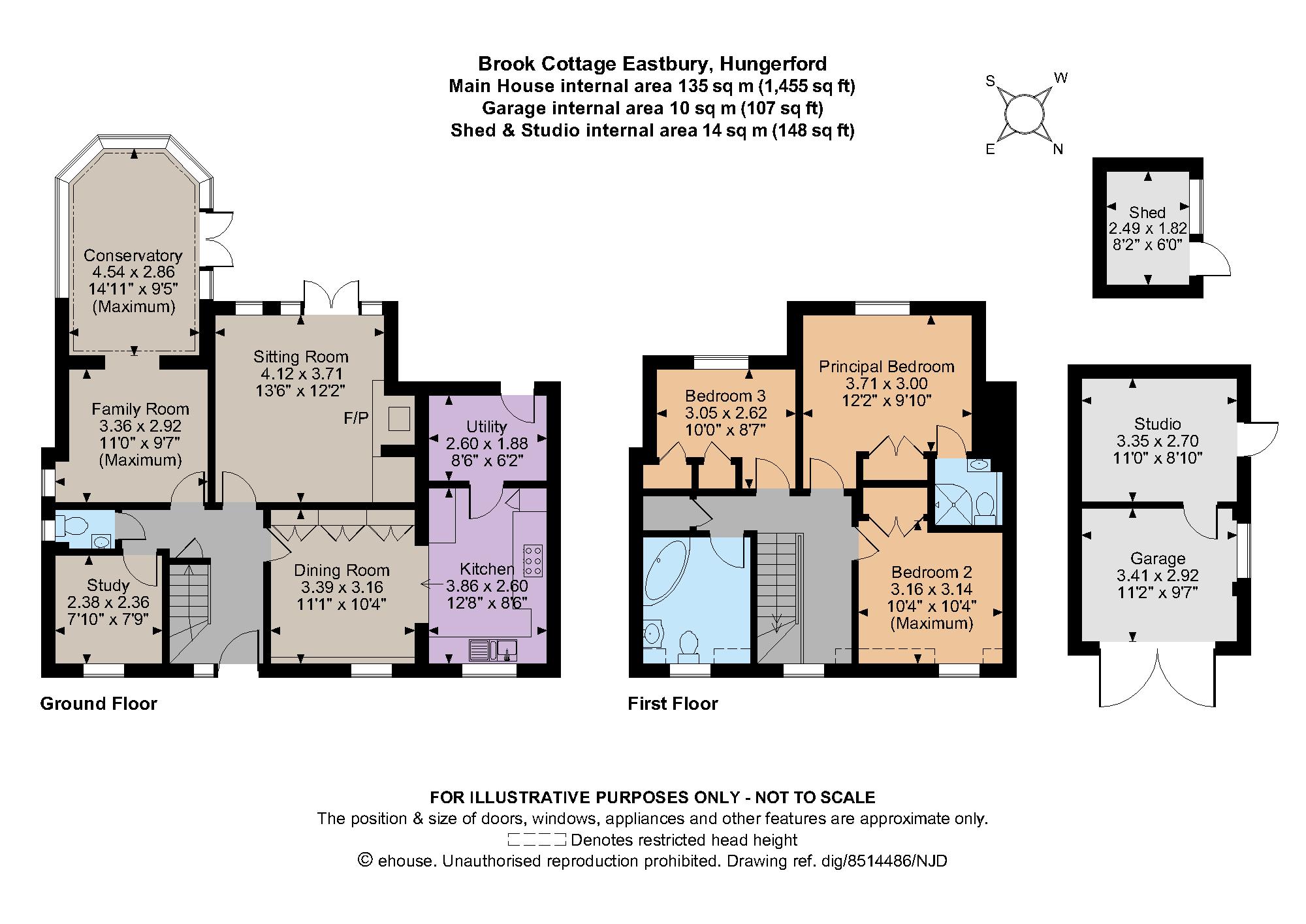 Eastbury, Hungerford, Berkshire RG17, 3 bedroom detached house for sale