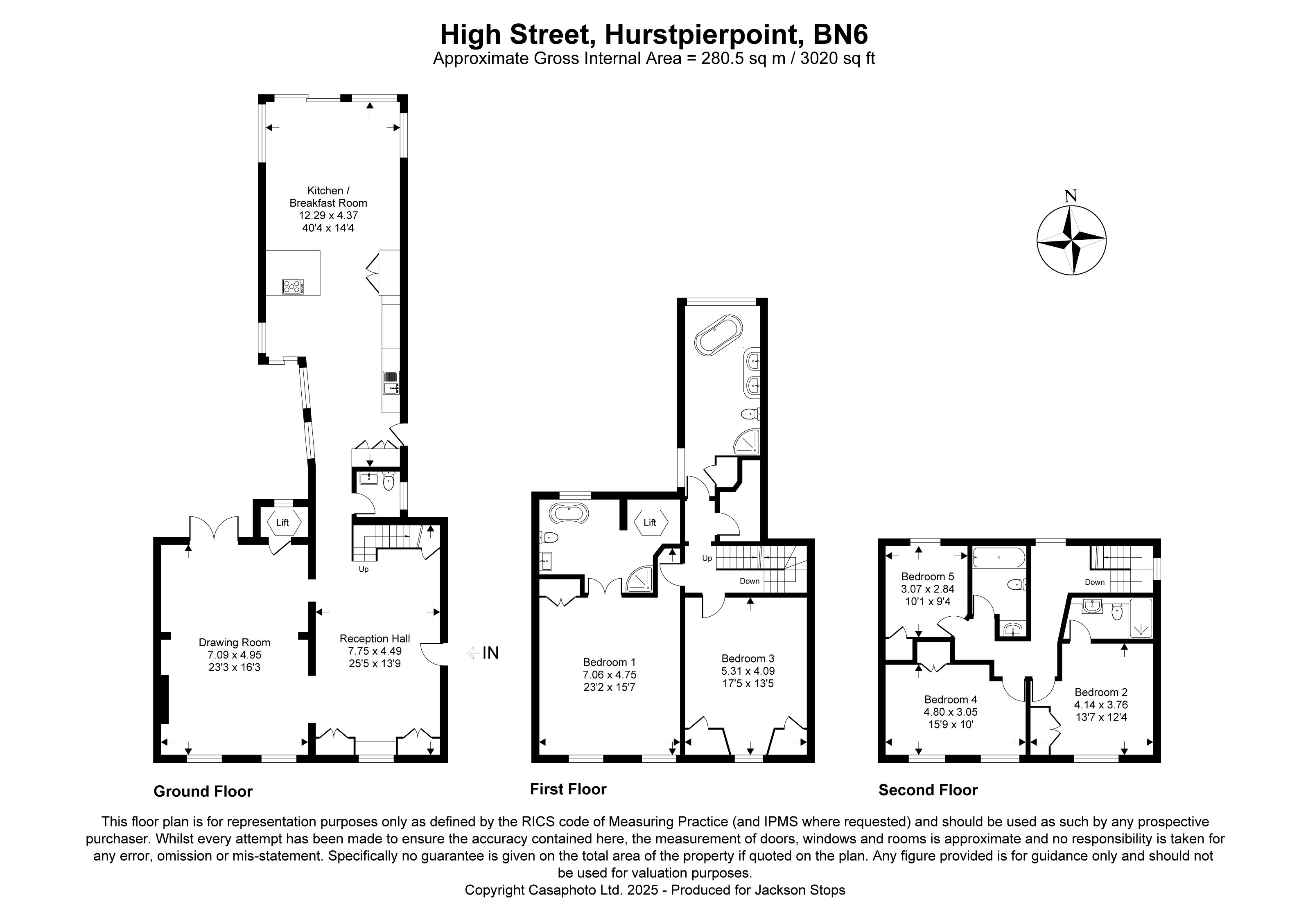 Pier Lodge, 5, High Street, Hurstpierpoint floorplan