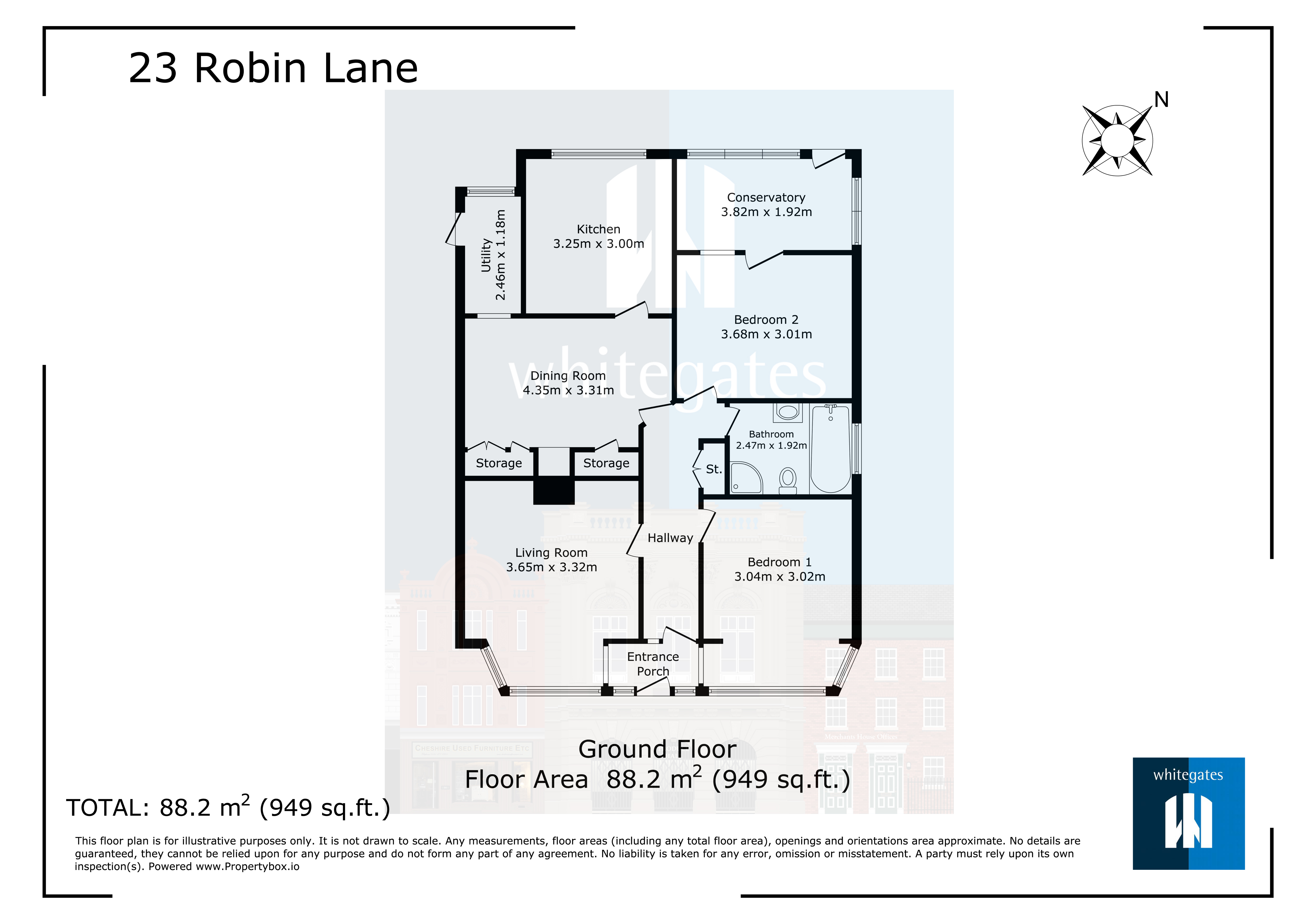 23, Robin Lane, Pontefract floorplan