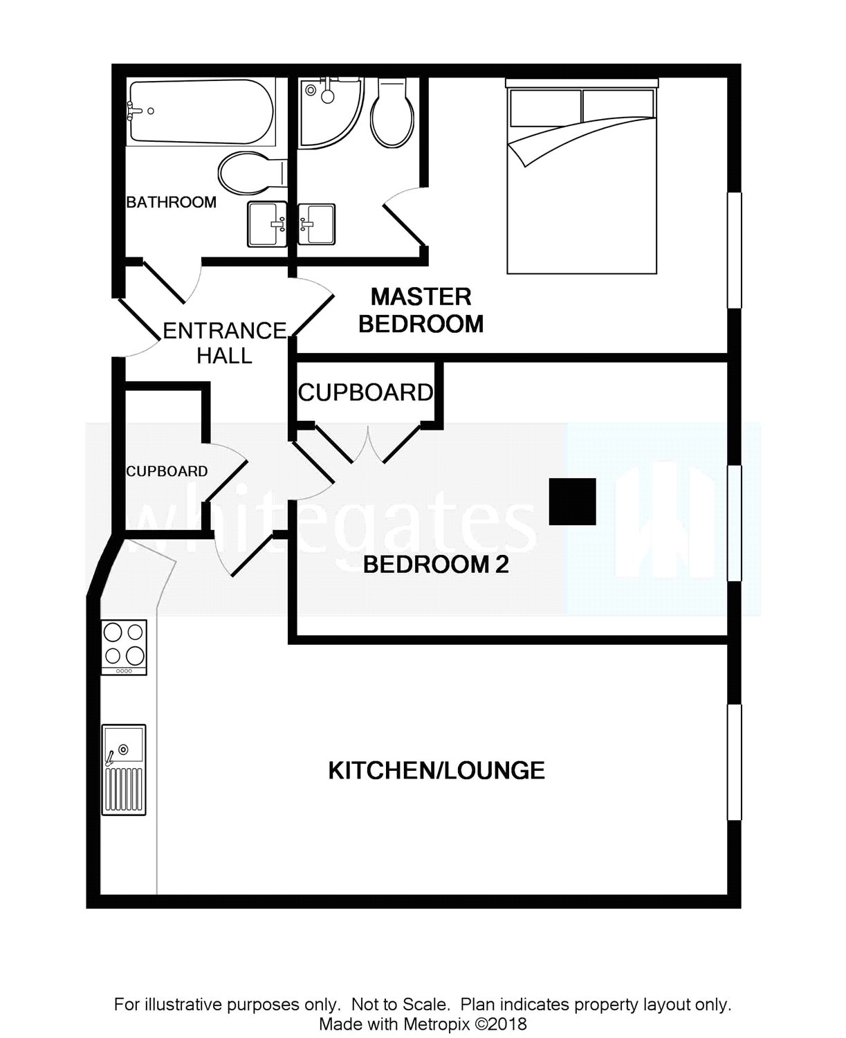 2 Bedrooms Flat to rent in Burleys Way, Leicester LE1