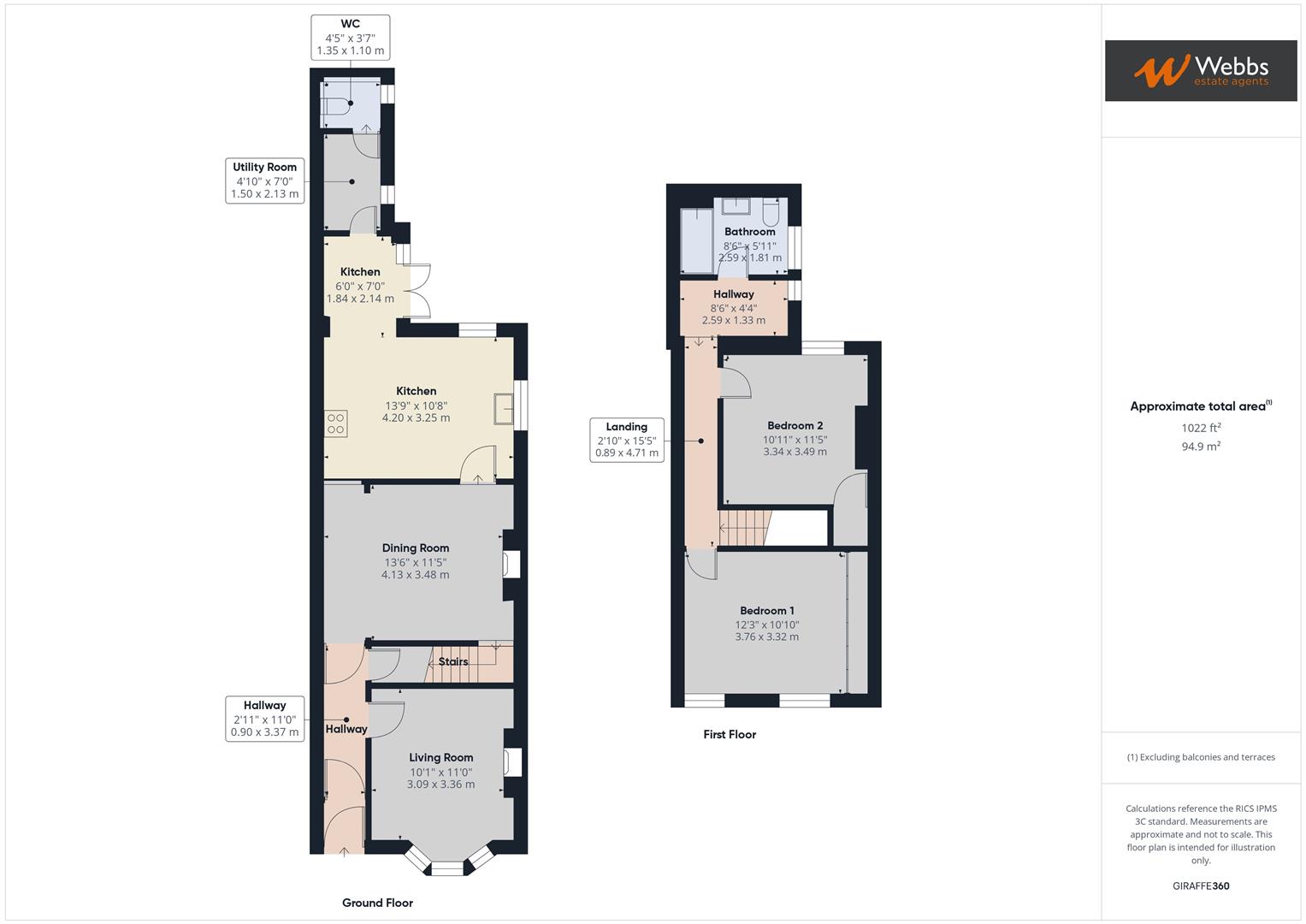 14, Armitage Road, Rugeley floorplan