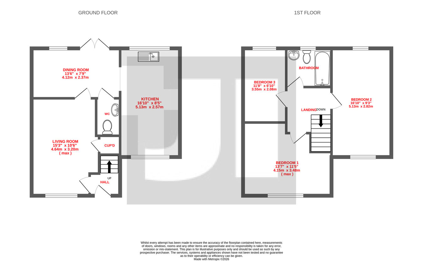 25, Oswin Gardens, Bradford floorplan