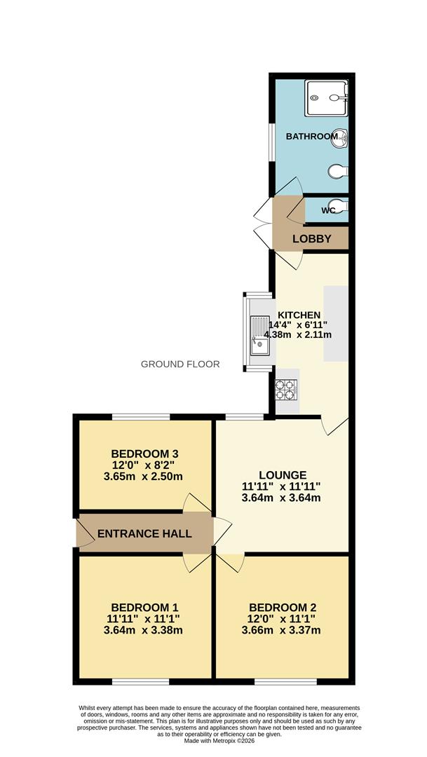 Hardys Avenue, Leicester floorplan