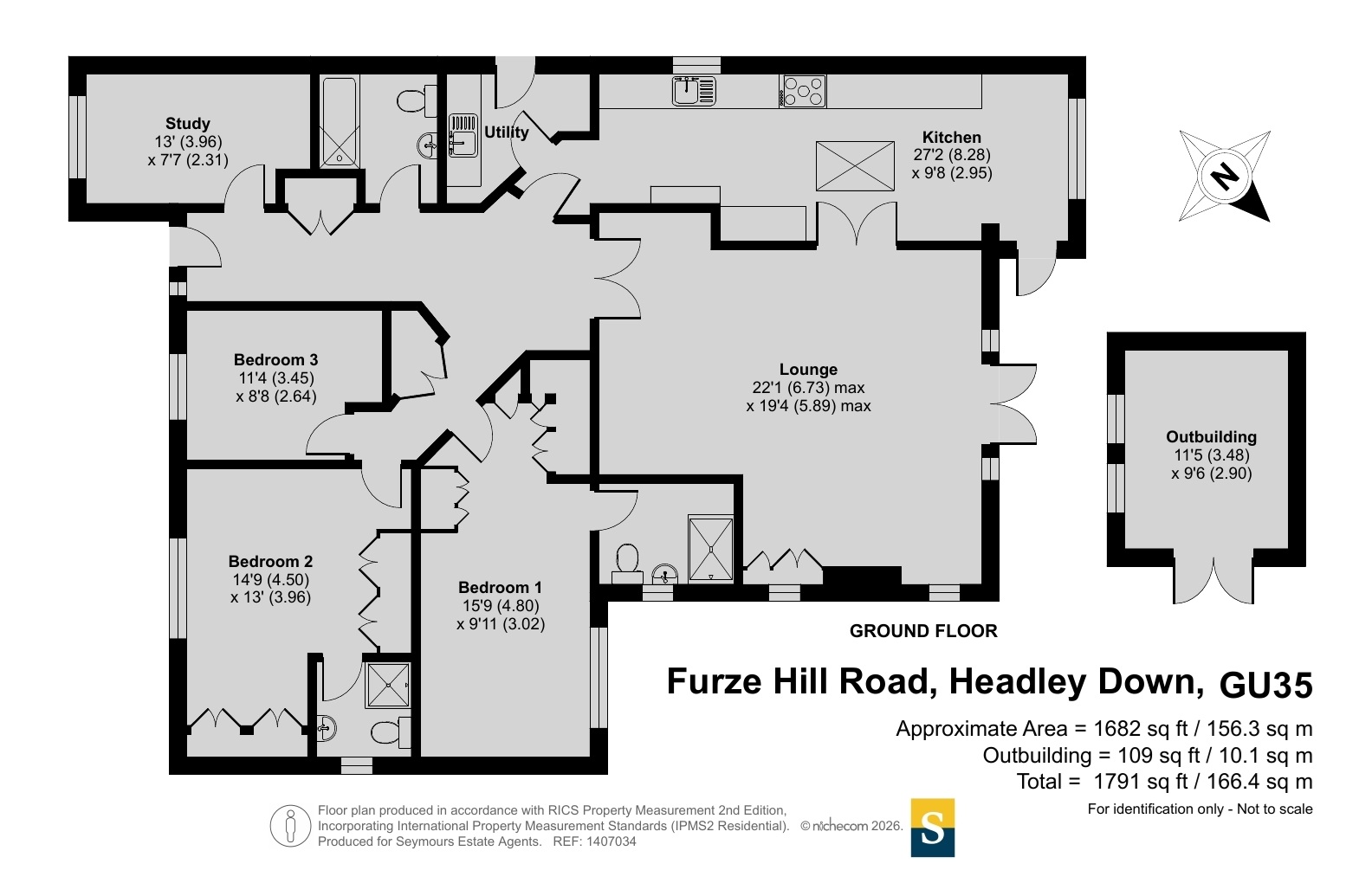 Fairlawn, 10, Furze Hill Road, Hampshire floorplan