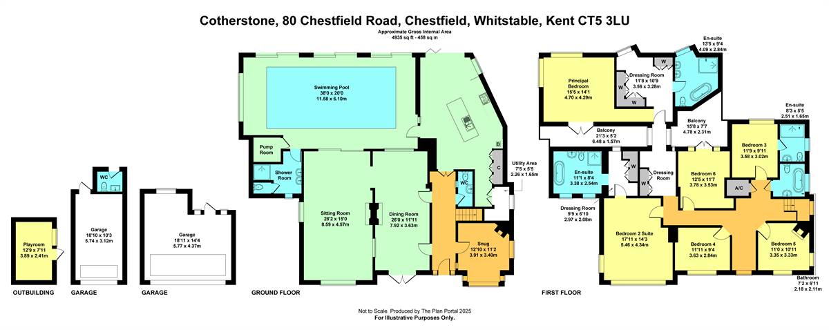Cotherstone, 80, Chestfield Road, Whitstable floorplan