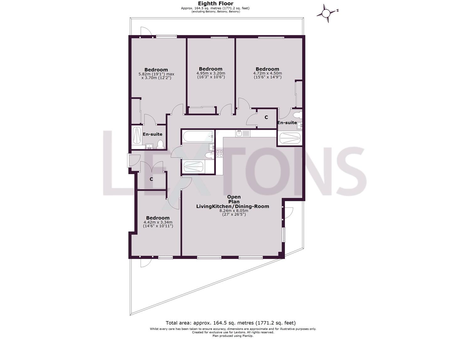 117 Sirius, 6 The Boardwalk, Brighton floorplan