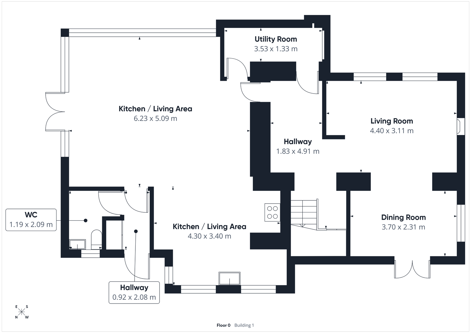 The Laurels, Scowles, Coleford floorplan