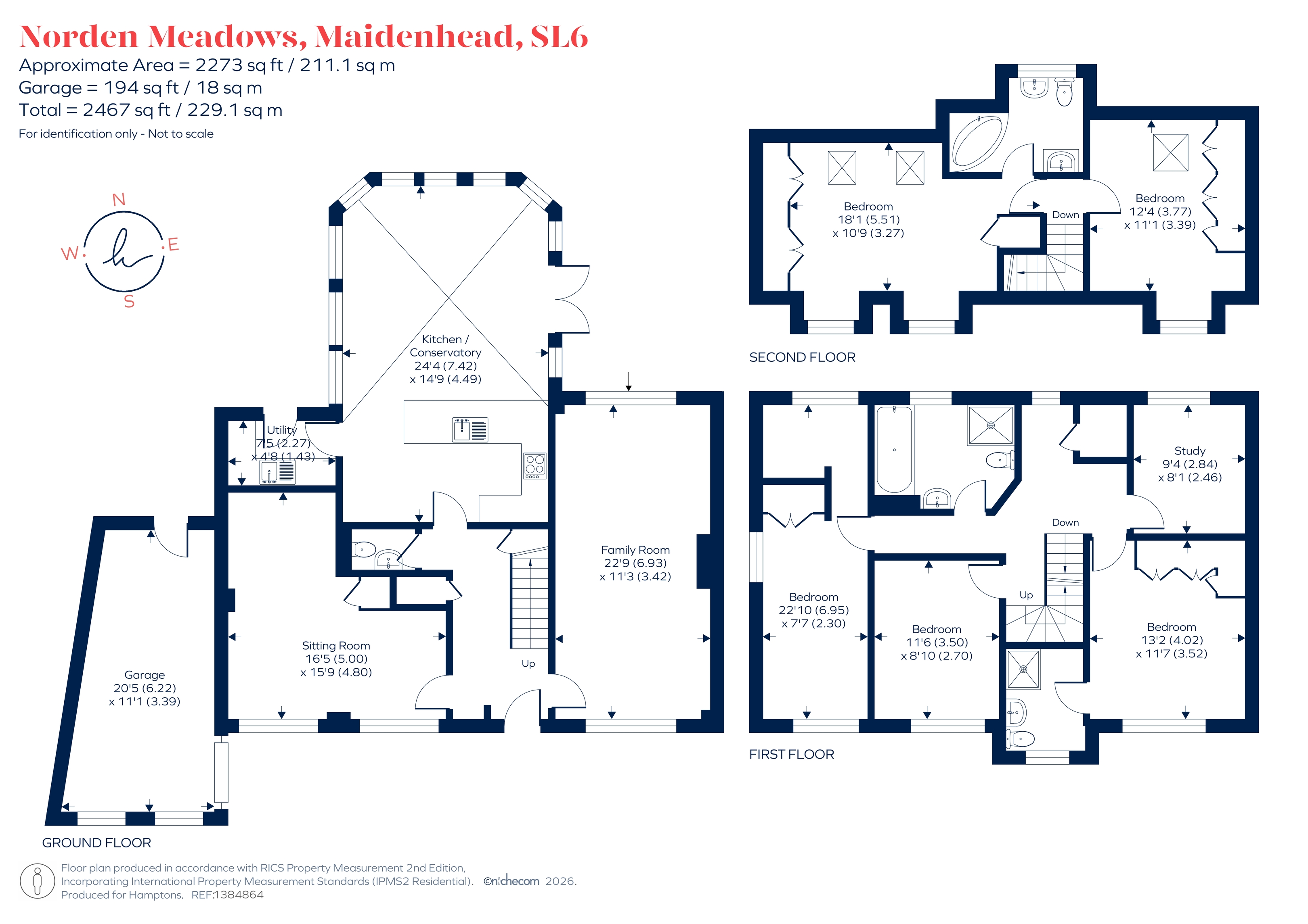 3, Norden Meadows, Maidenhead floorplan