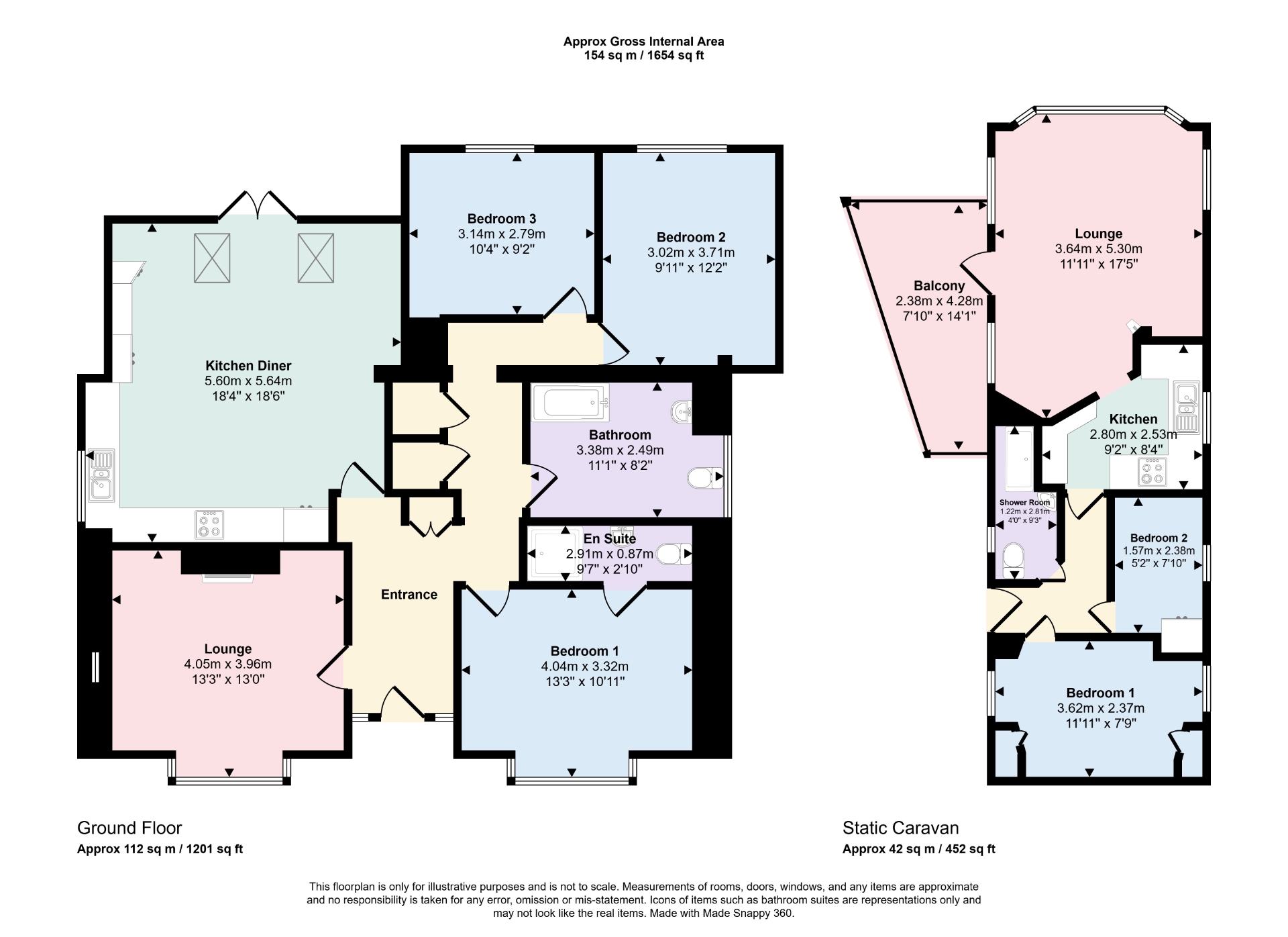 The Corner, South Crescent, Skegness floorplan