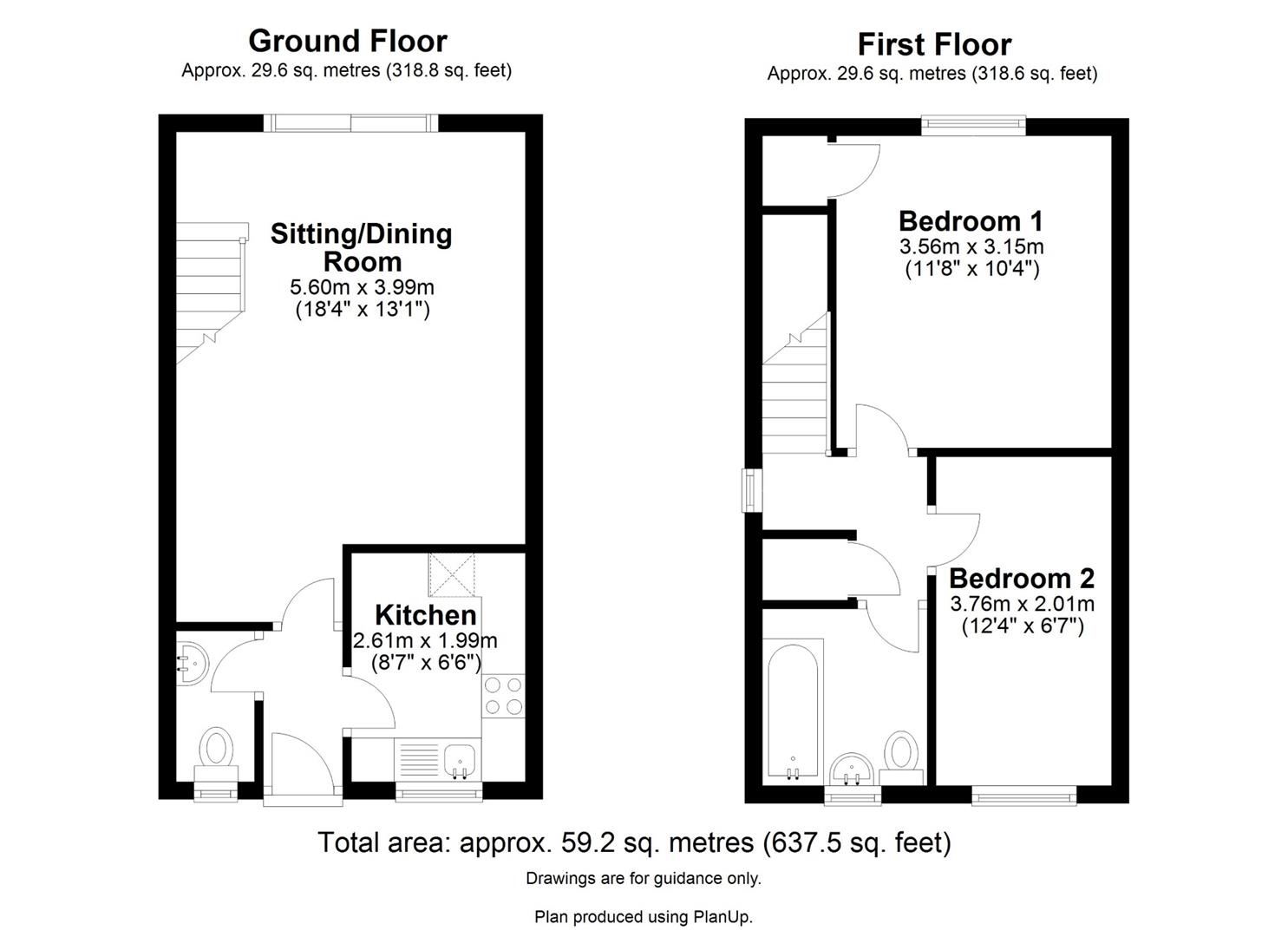 44, Mandrill Close, Cambridge floorplan