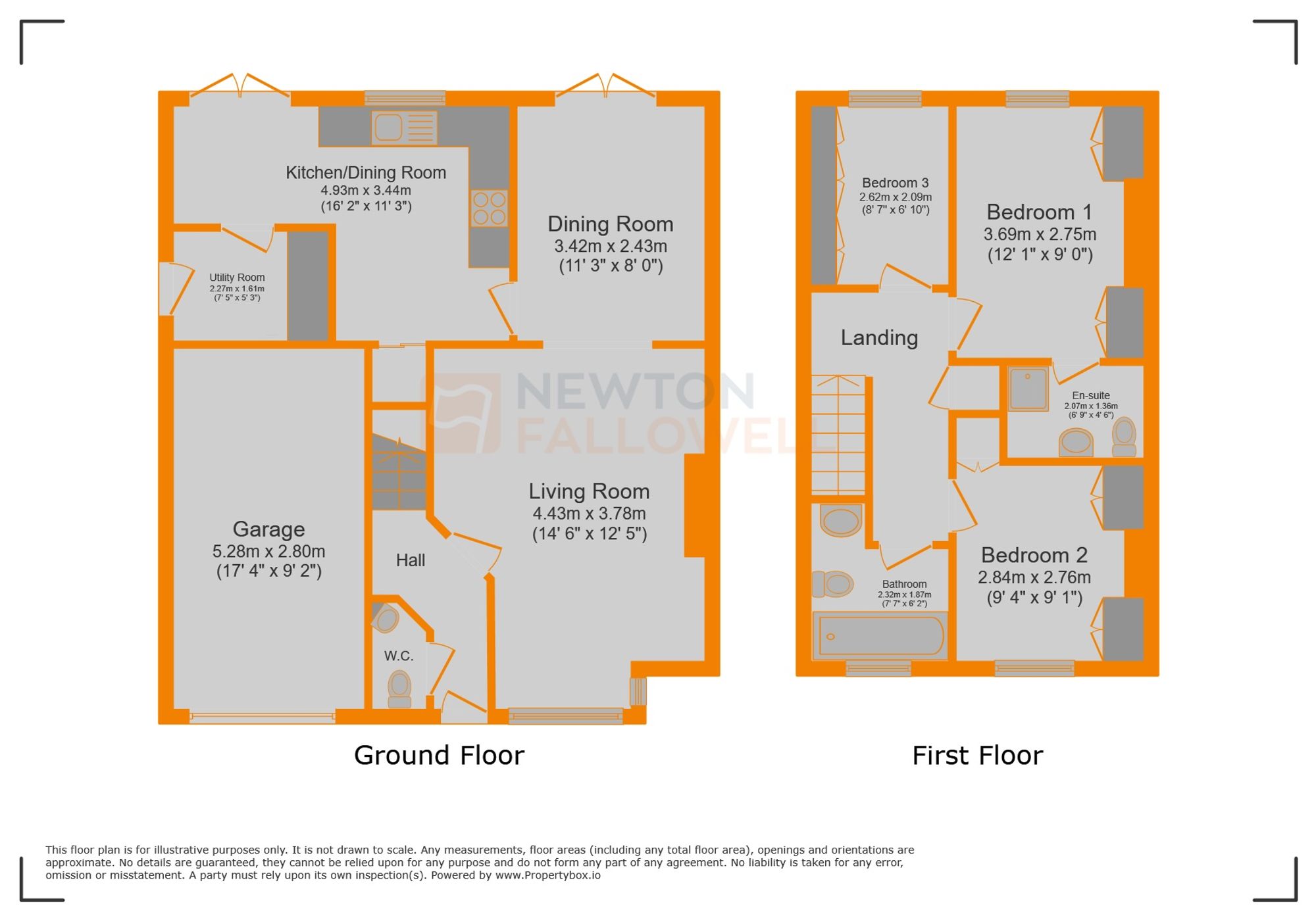 Murby Way, Leicester floorplan