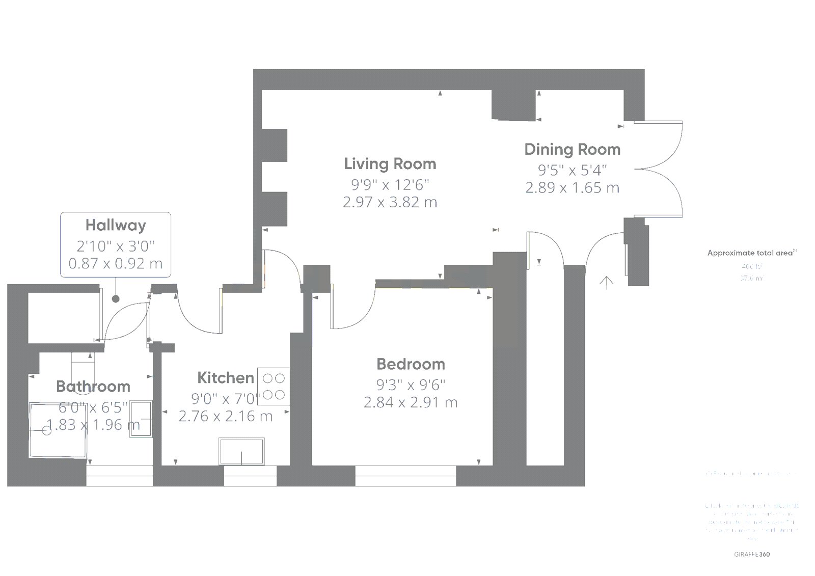 110, Galsworthy Drive, Reading floorplan