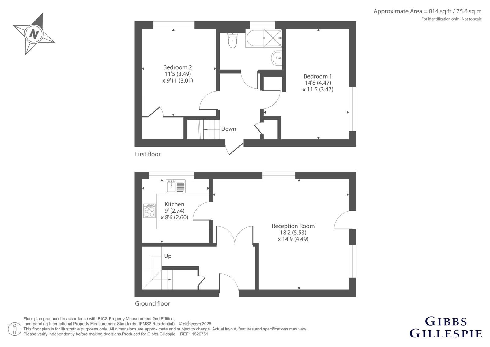 7, Park Place, Buckinghamshire floorplan