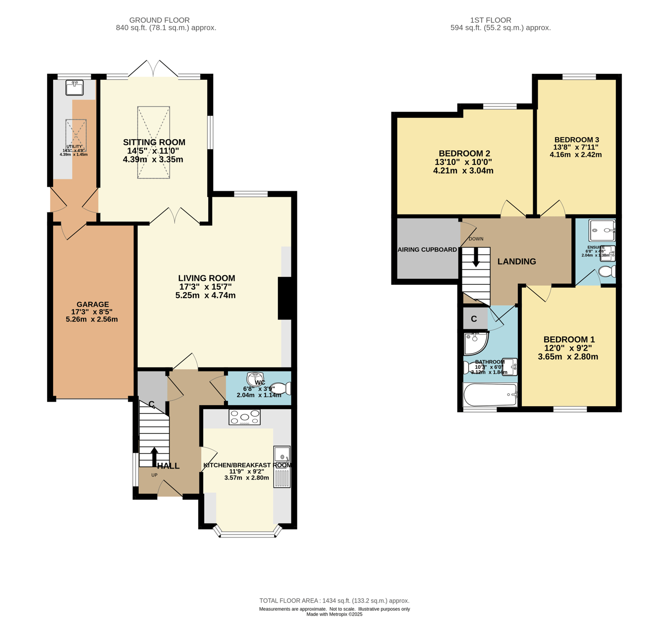 19, Greenhill Close, Wimborne floorplan