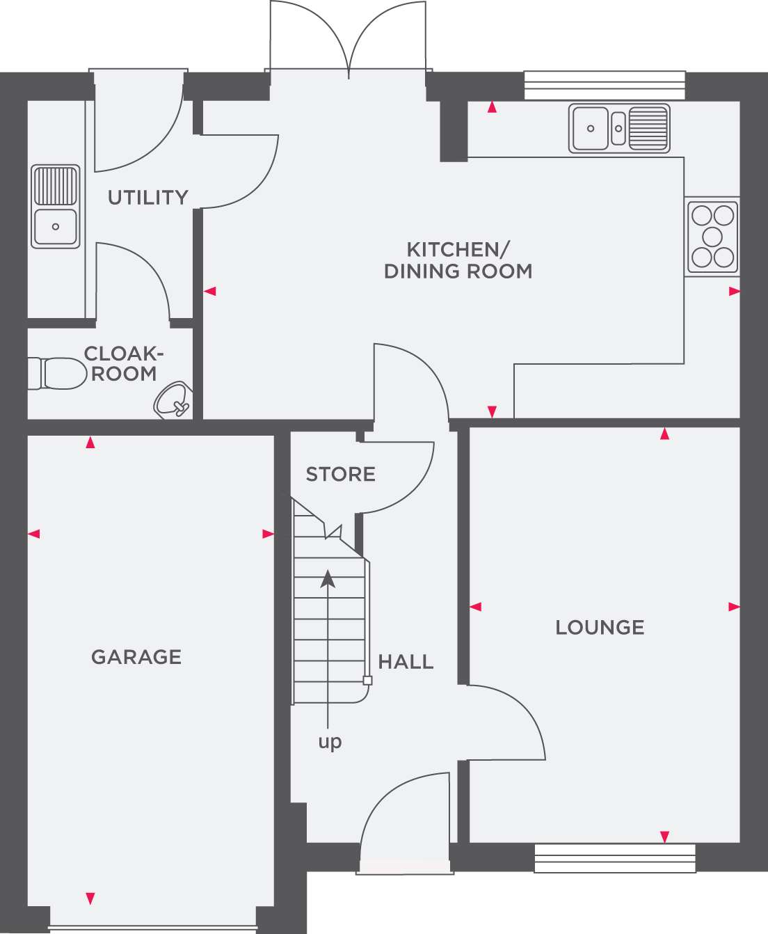 167, 1 Molbrook Road, South Molton floorplan