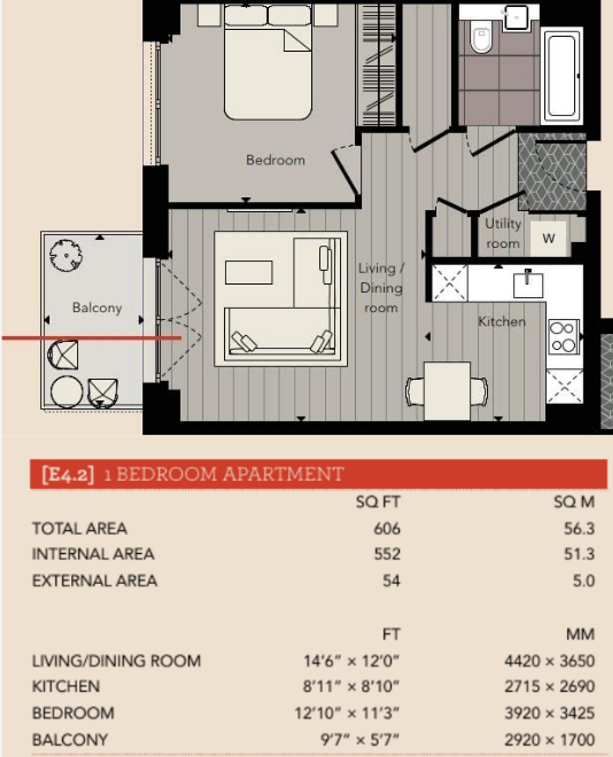 Flat 20, 7A Exchange Gardens, London floorplan