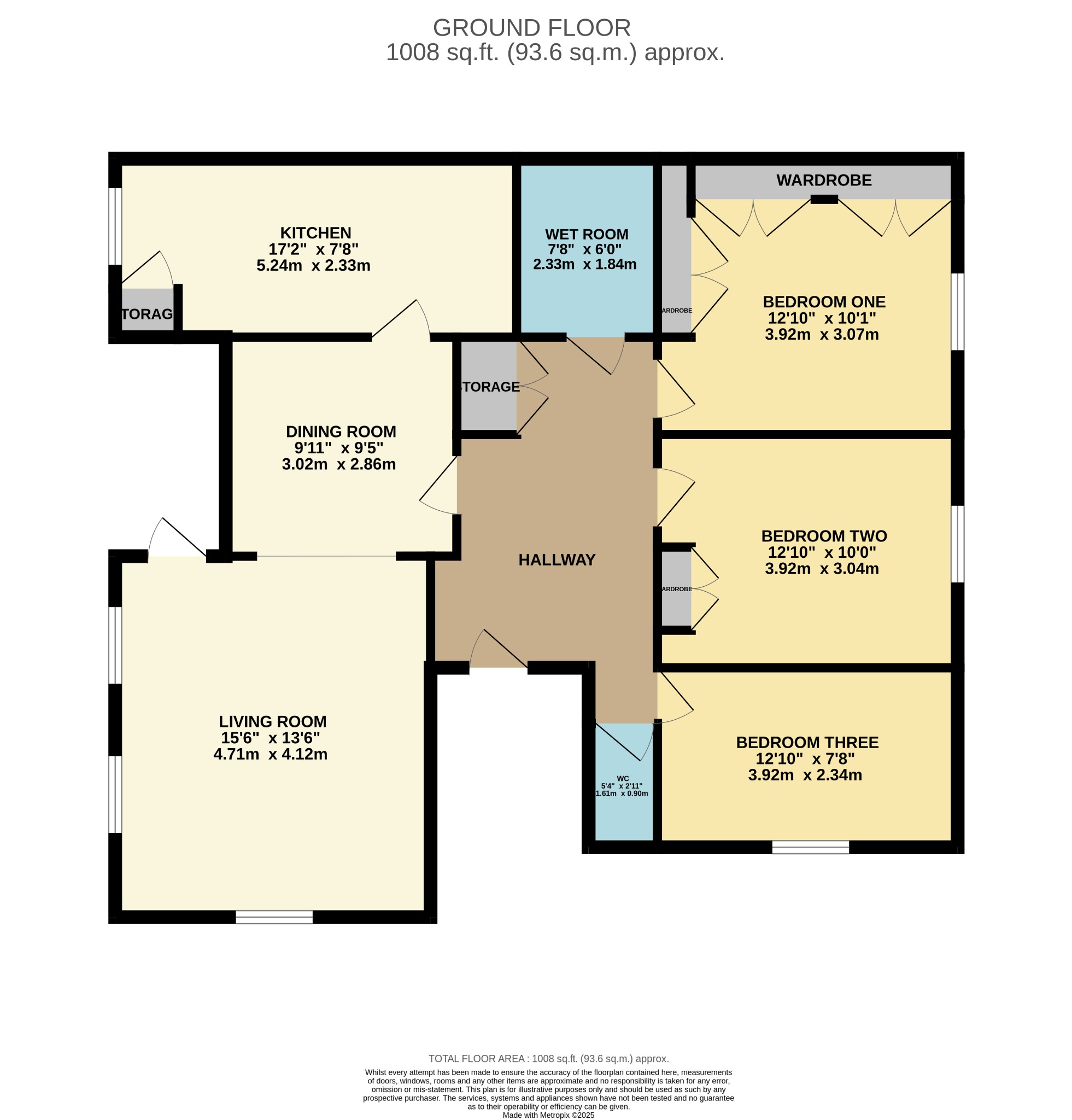 1, West Hill Court, Budleigh Salterton floorplan