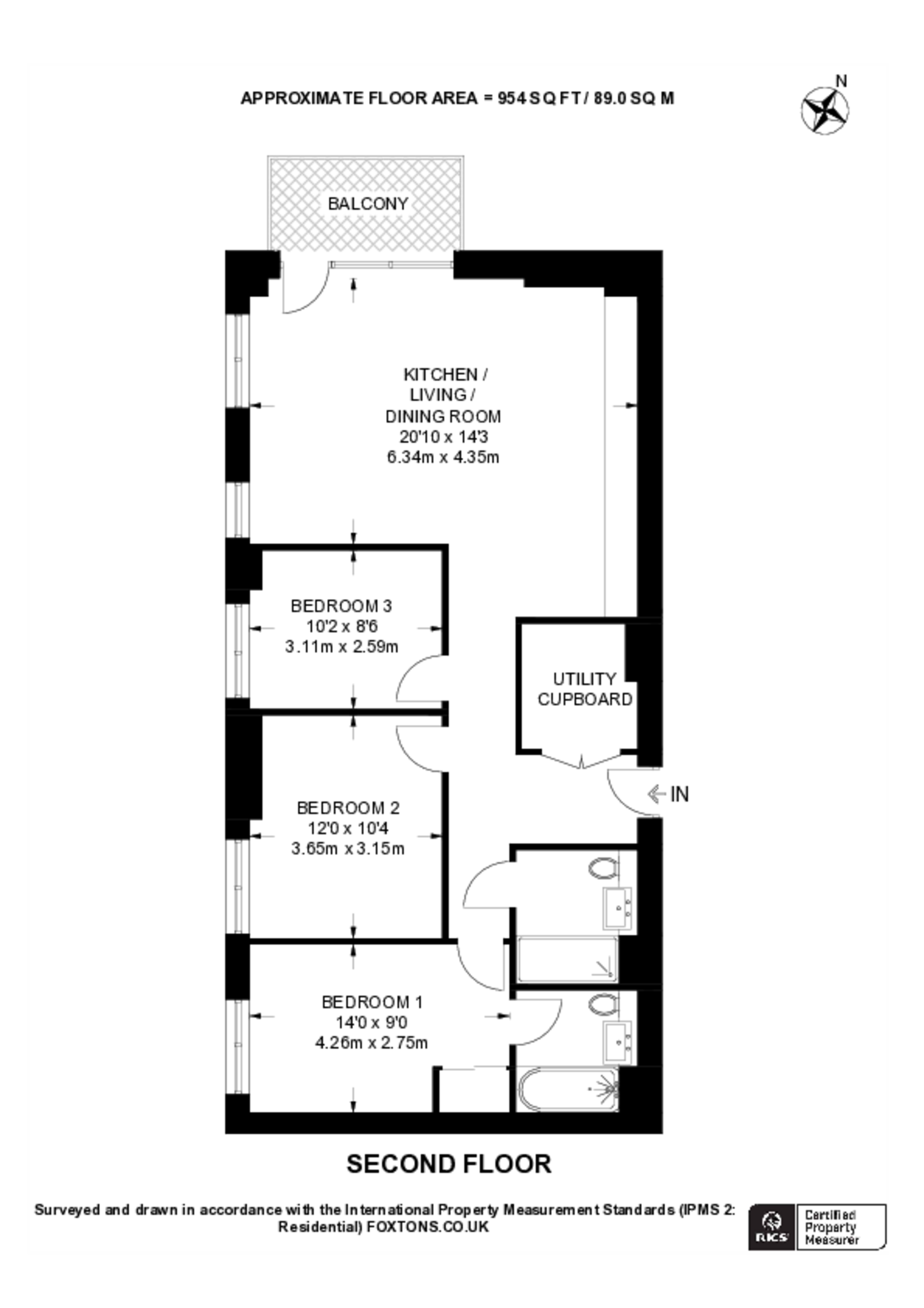 Arch & Bloom, Guildford floorplan