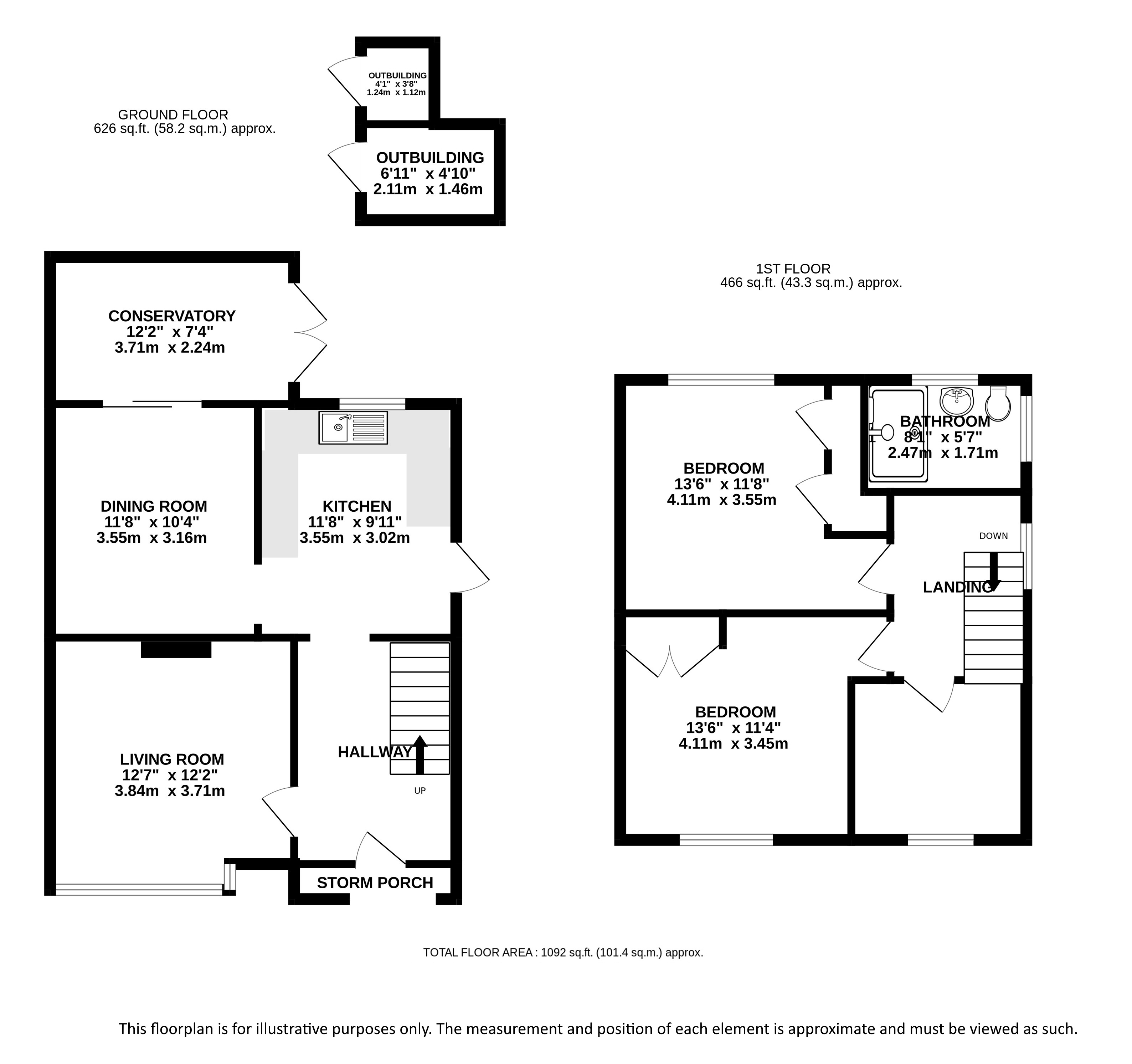 5, Hambro Close, Hyde floorplan