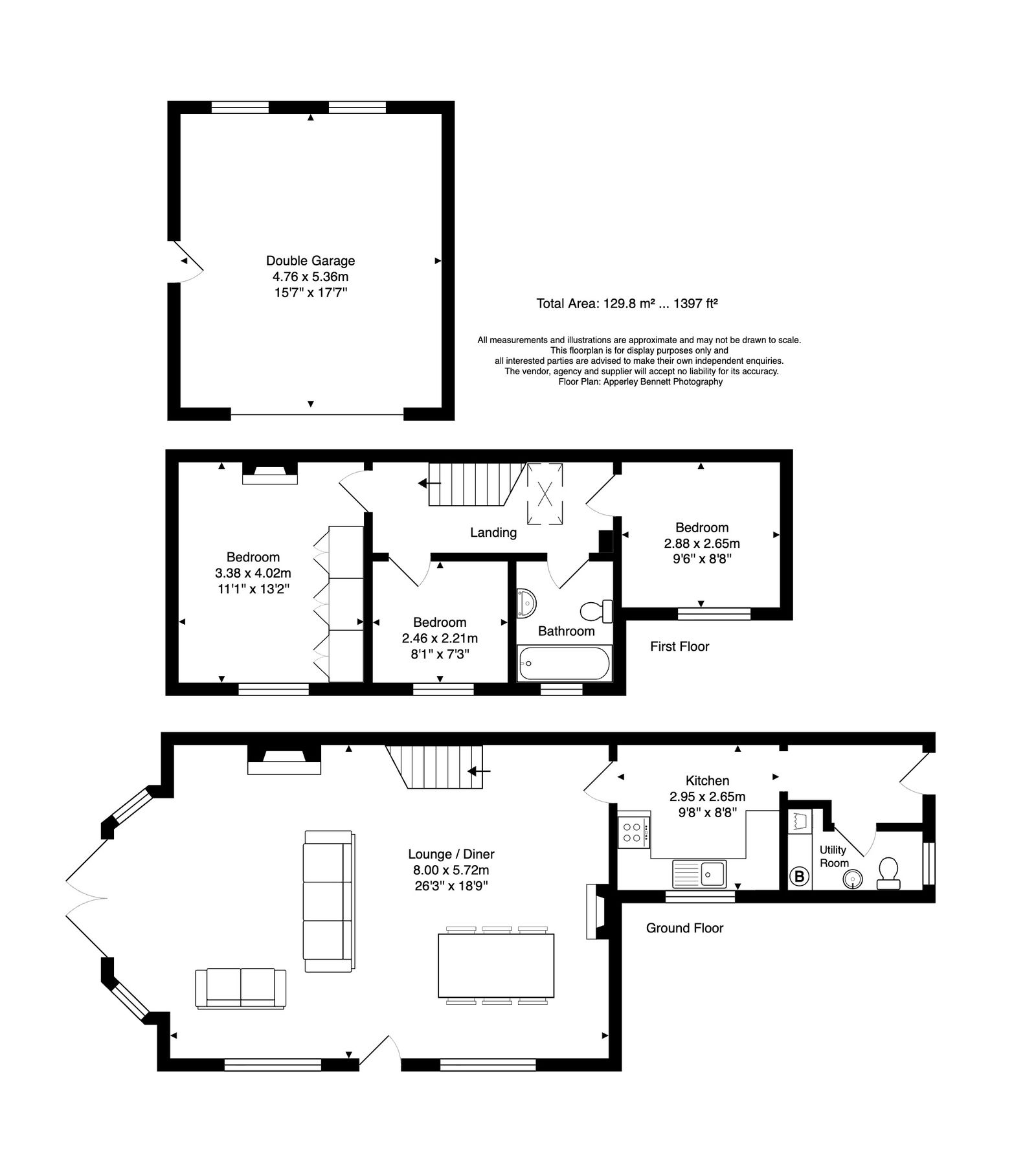 1, Park Road, Leicester floorplan