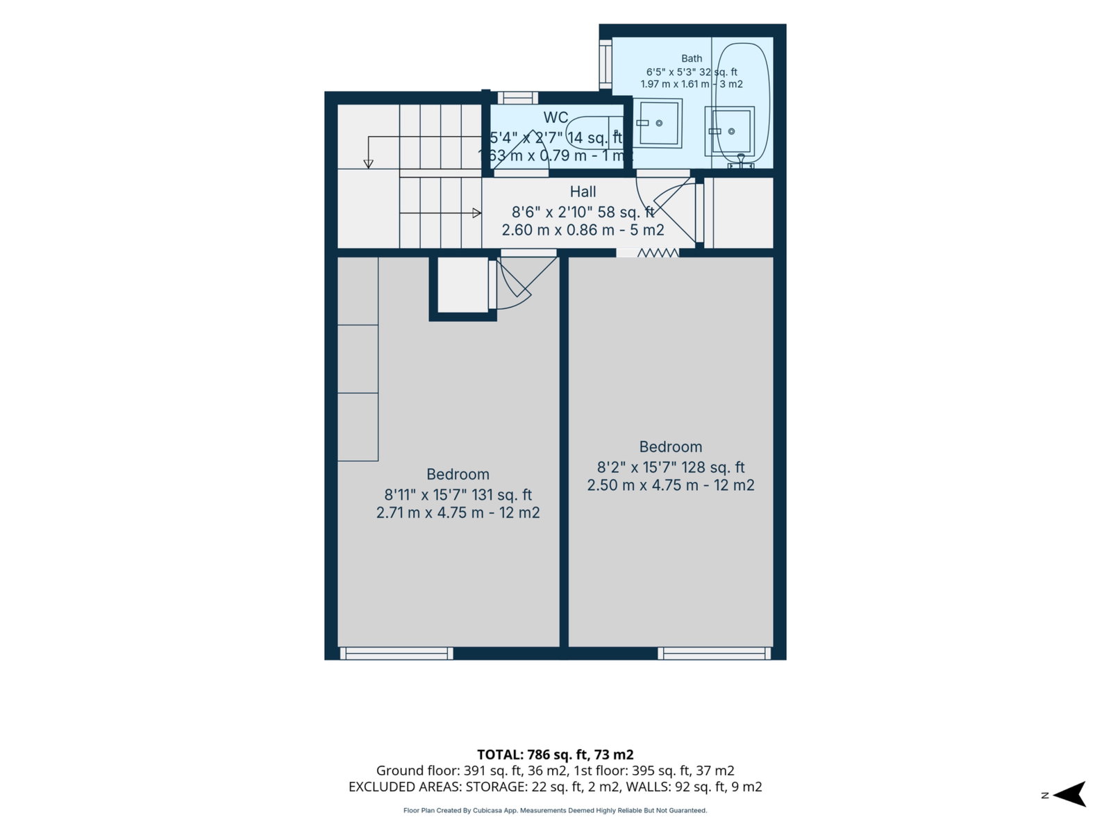 137, Eastbrooks Mews, Basildon floorplan