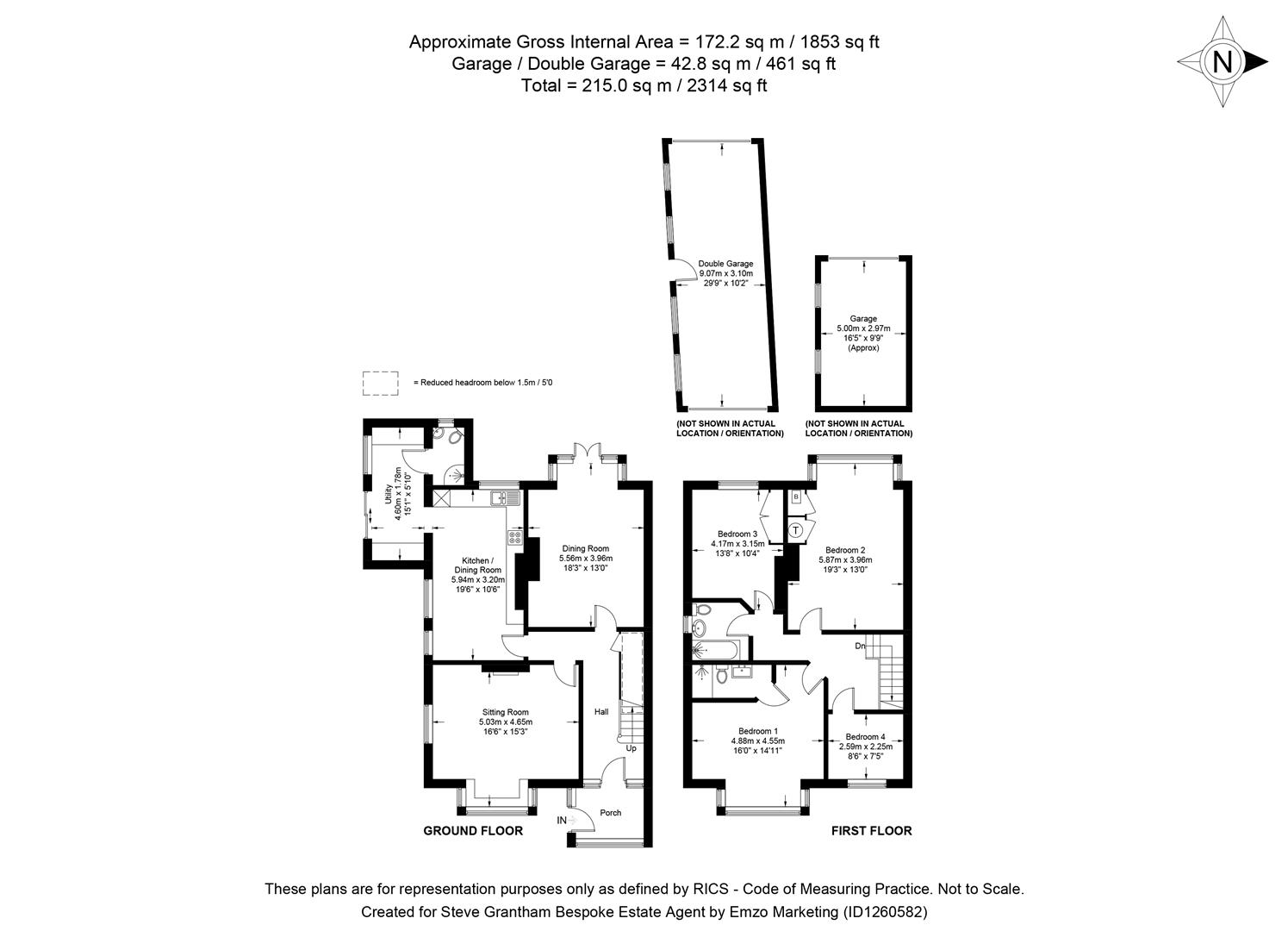 1, London Road, Widley floorplan