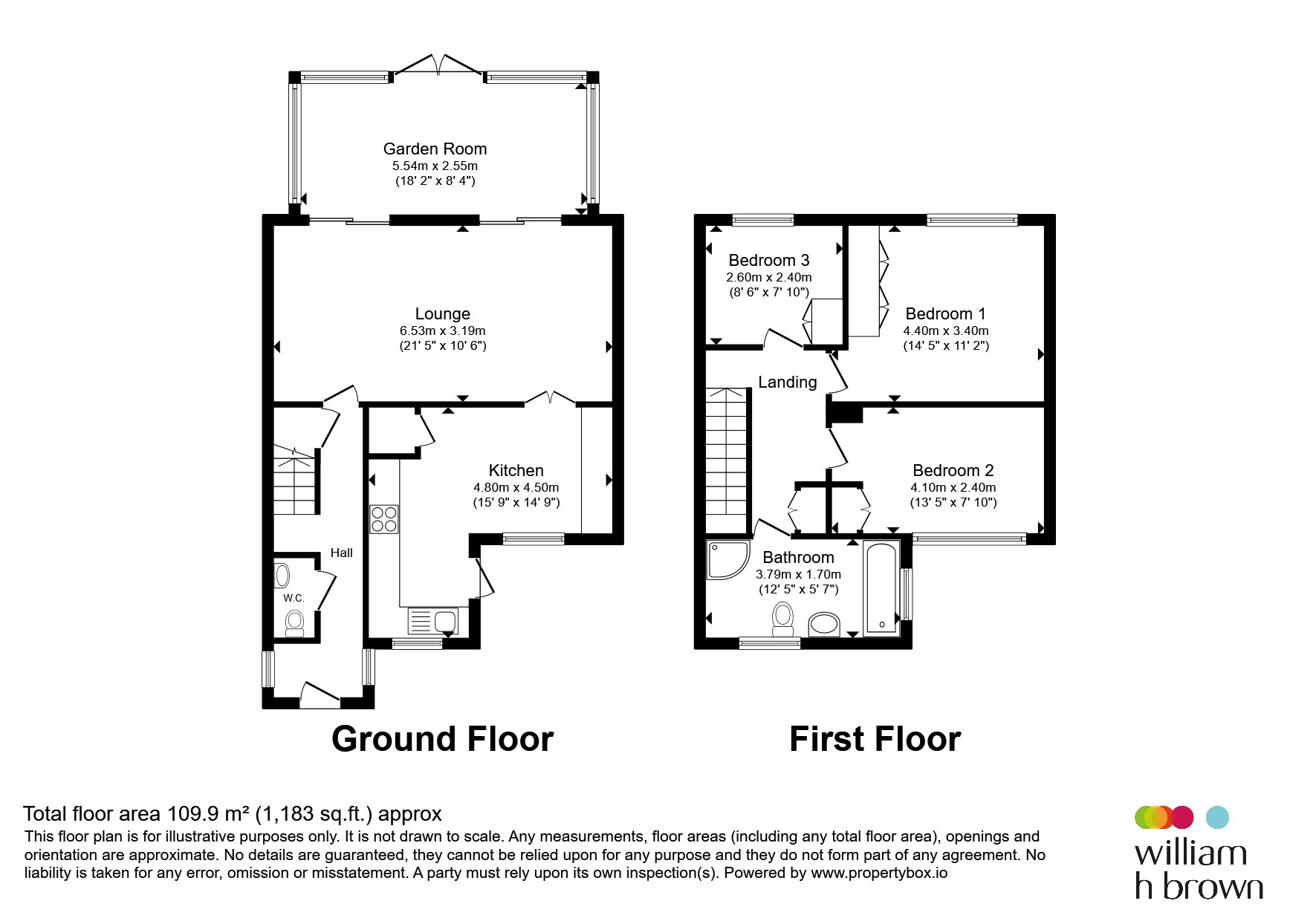 11, Winford Drive, Broxbourne floorplan