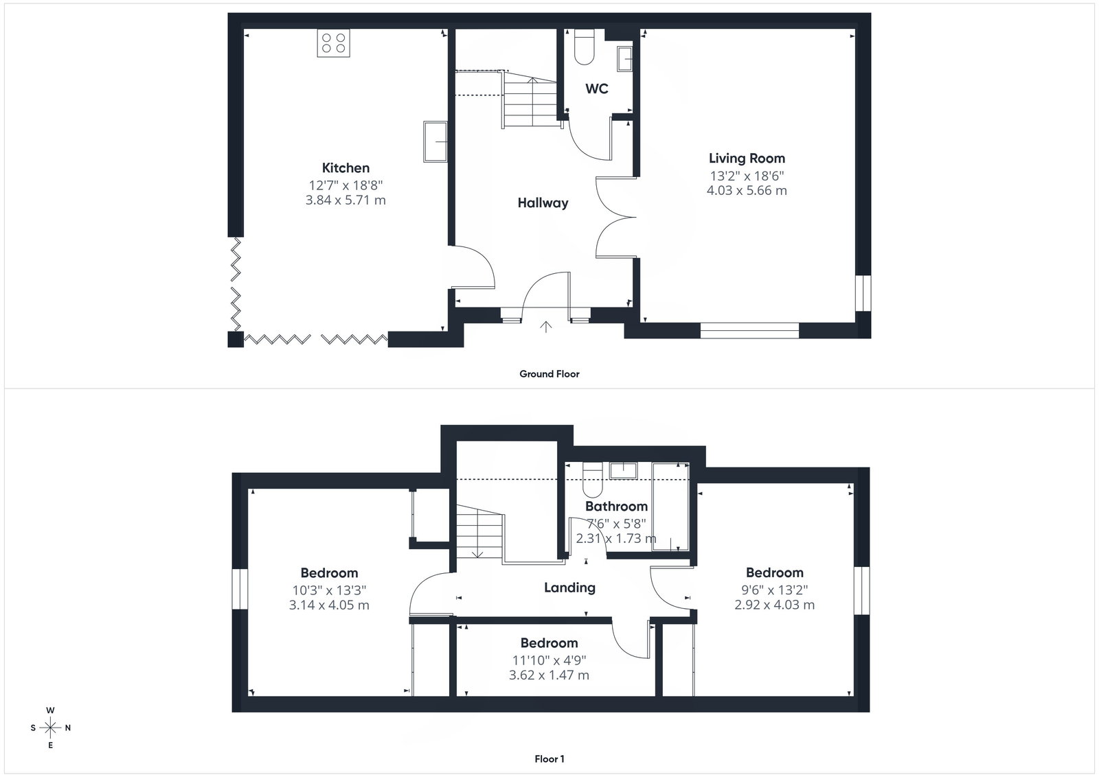 The Stables,133A, Park Road, Worthing floorplan