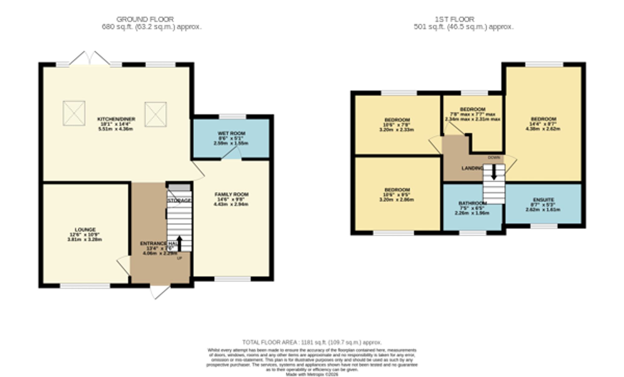 265 Longfield Road, Bolton floorplan