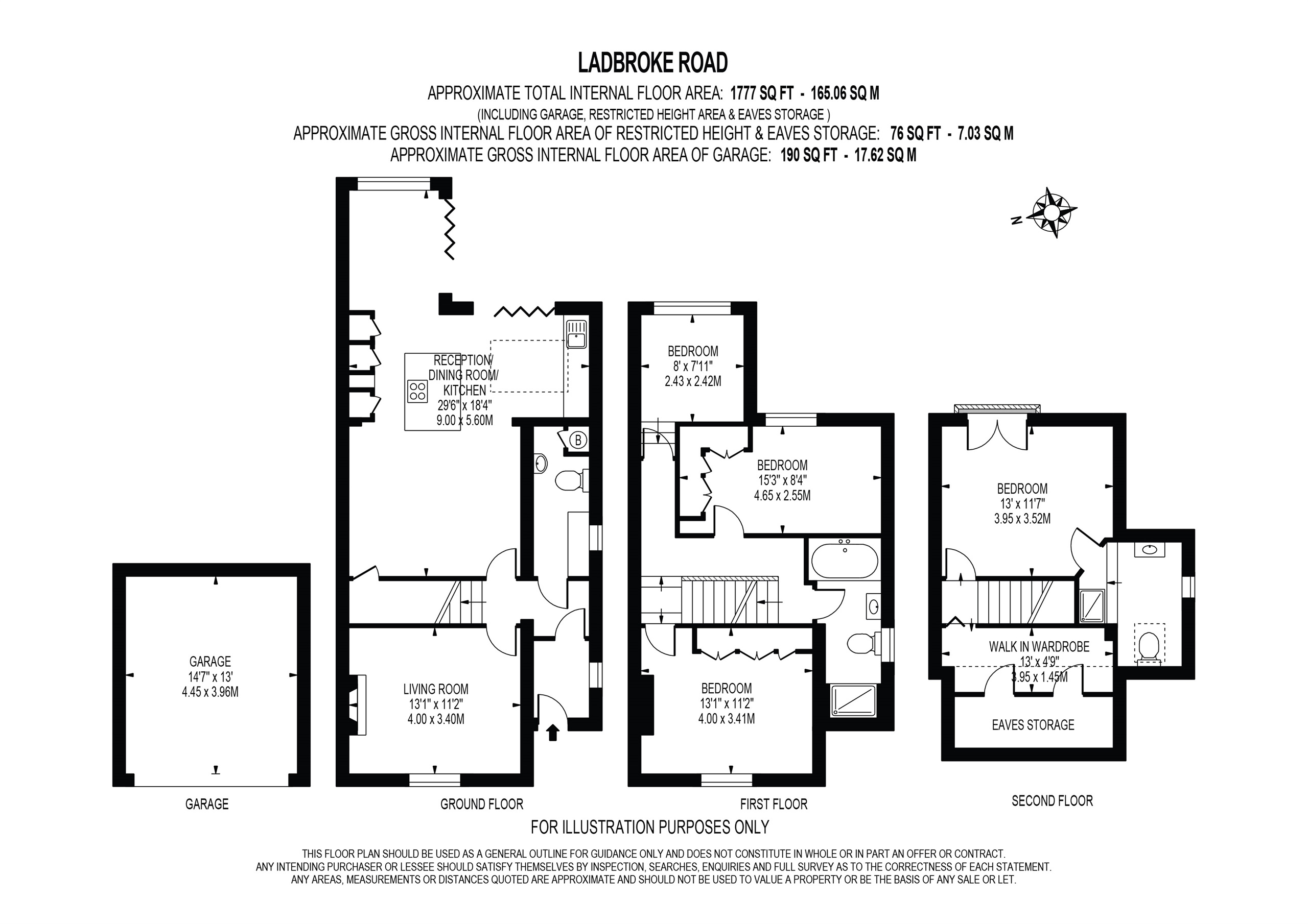 4 Bedrooms Semi-detached house for sale in Ladbroke Road, Redhill RH1