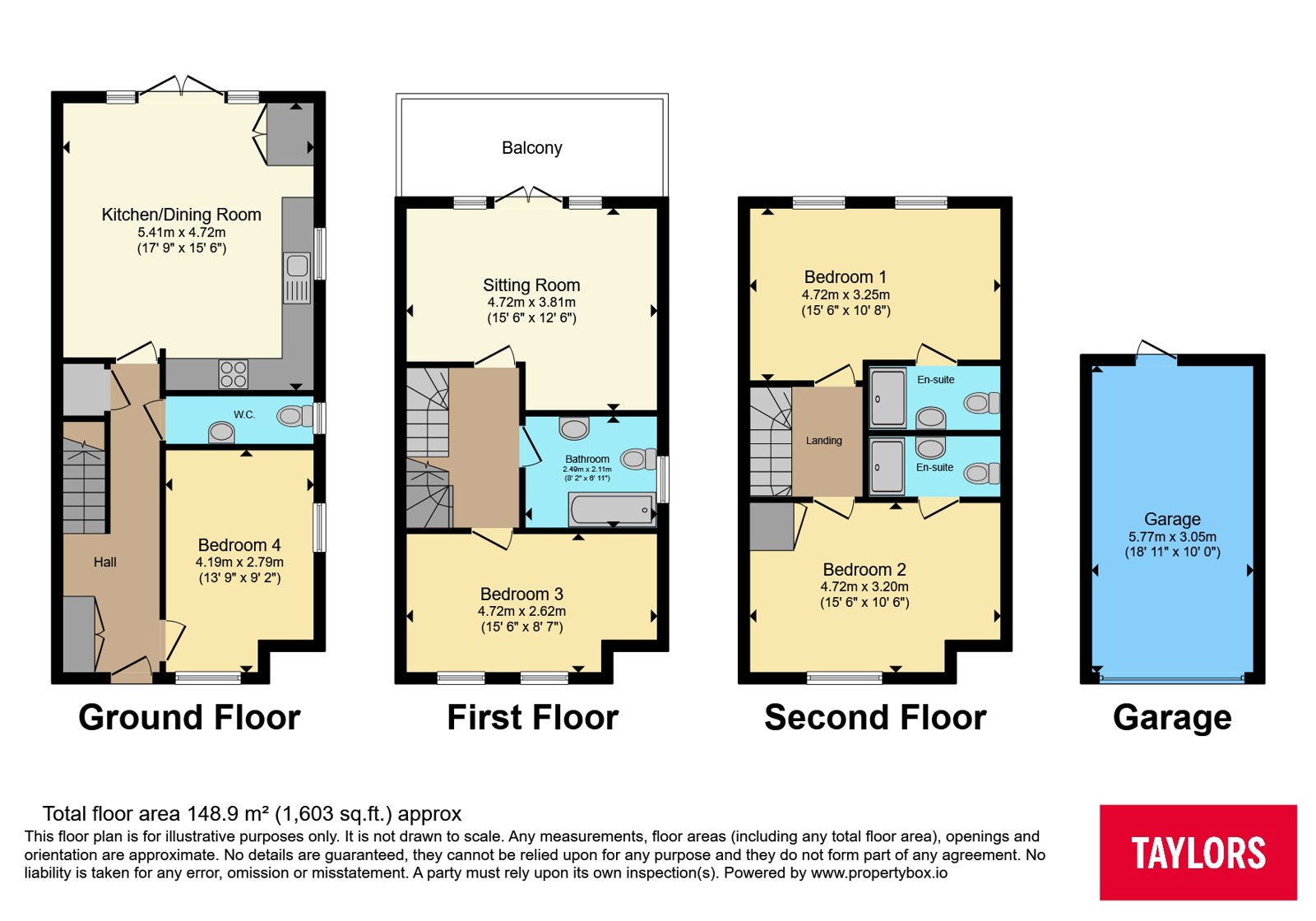 28, Ocotal Way, Wiltshire floorplan