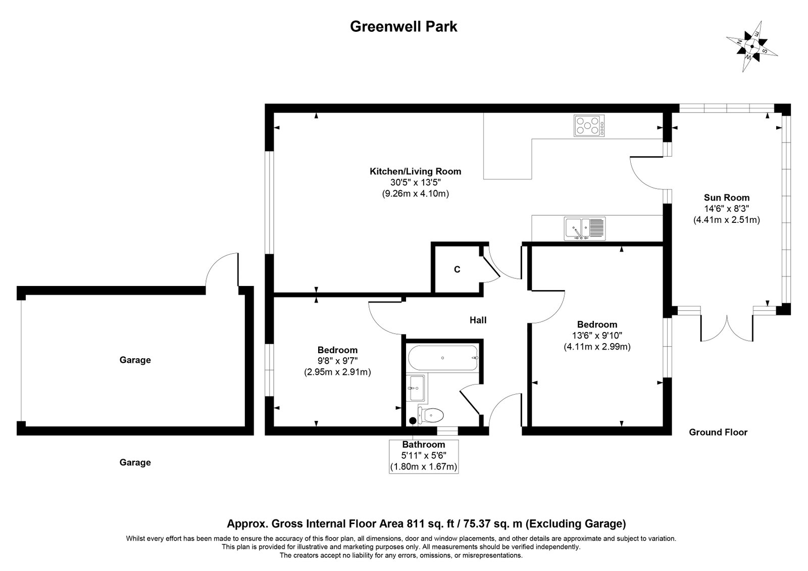 10, Greenwell Park, Glenrothes floorplan