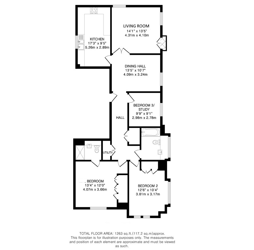 Birch Place, Kings Road, Berkhamsted floorplan
