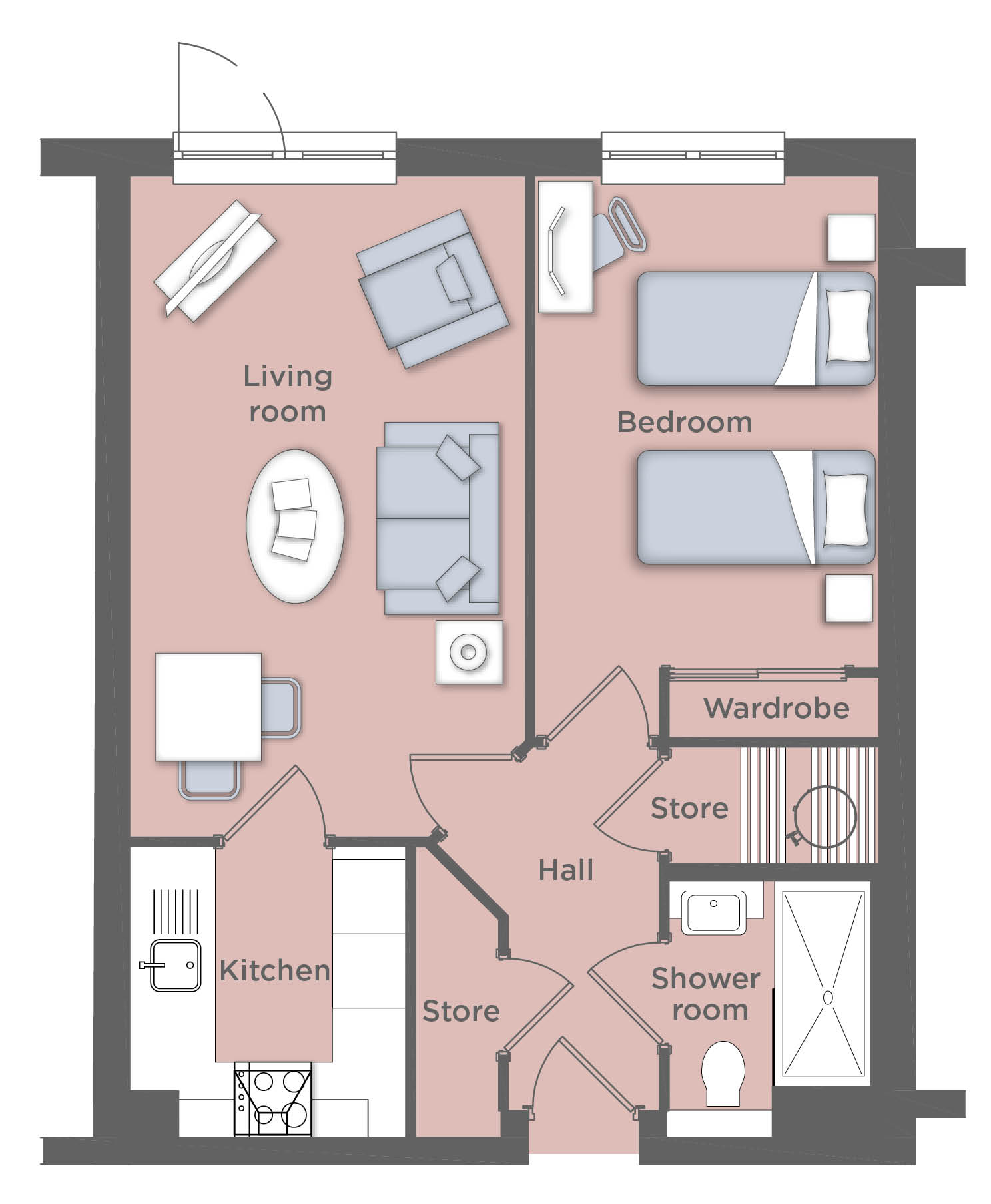 St. Nicolas Lodge, 58, High Meadow Road, West Midlands floorplan