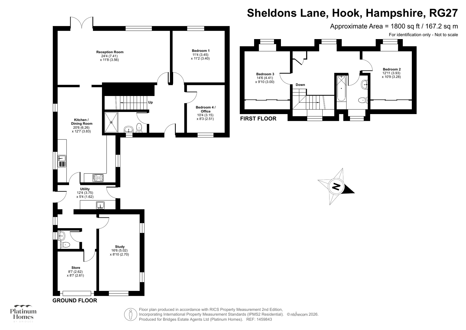 Oaklands House,, Sheldons Lane, Hampshire floorplan