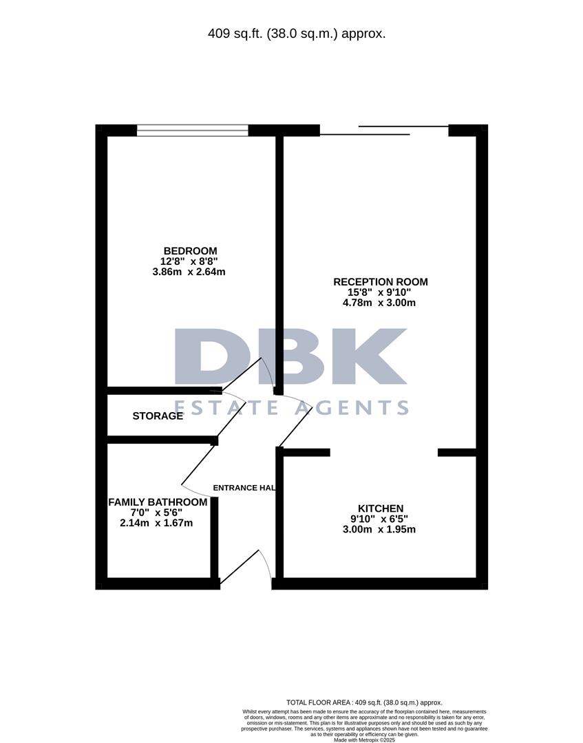 Flat 6, The Beeches, Hounslow floorplan
