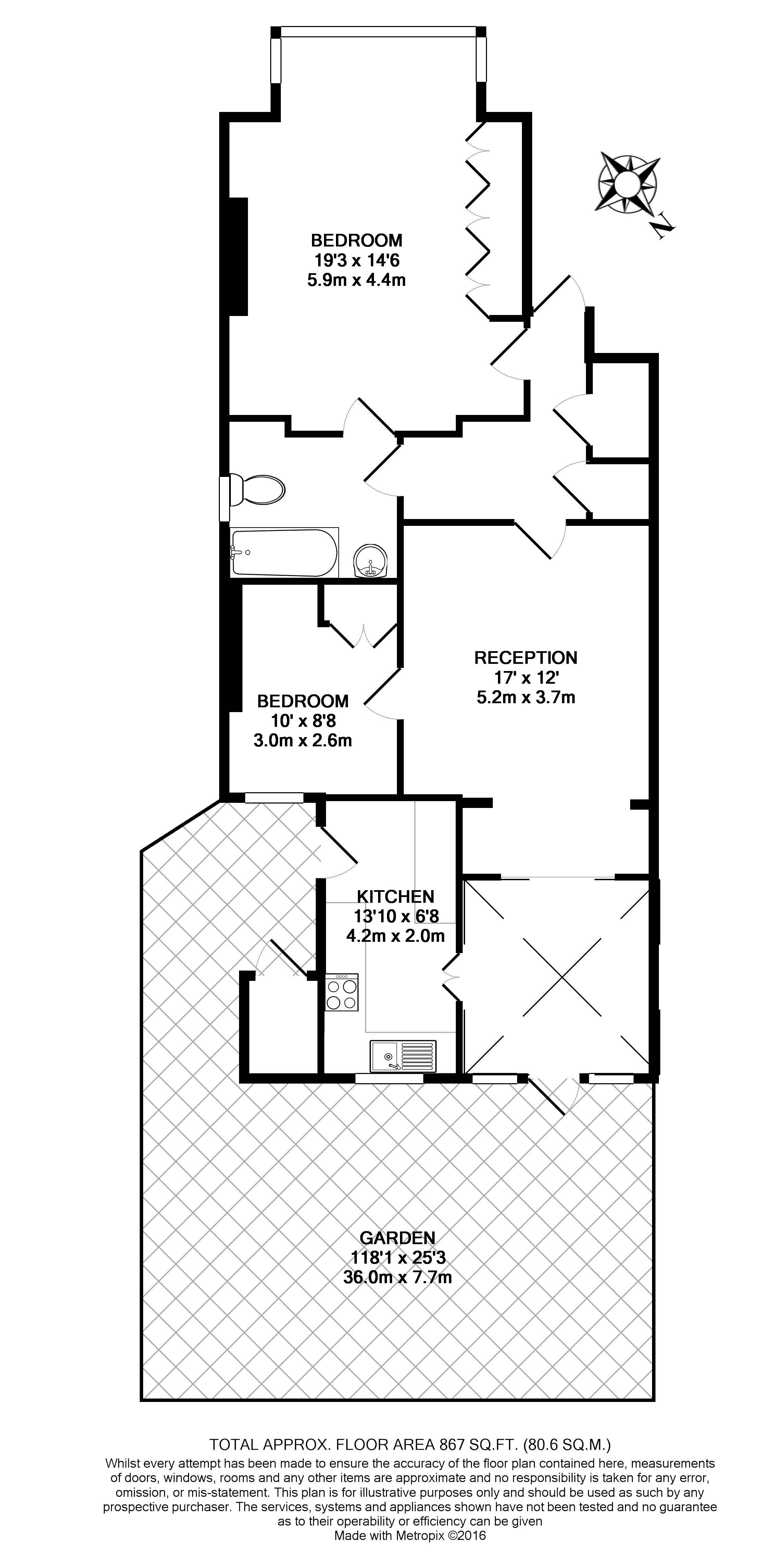 2 Bedrooms Flat to rent in Home Park Road, London SW19