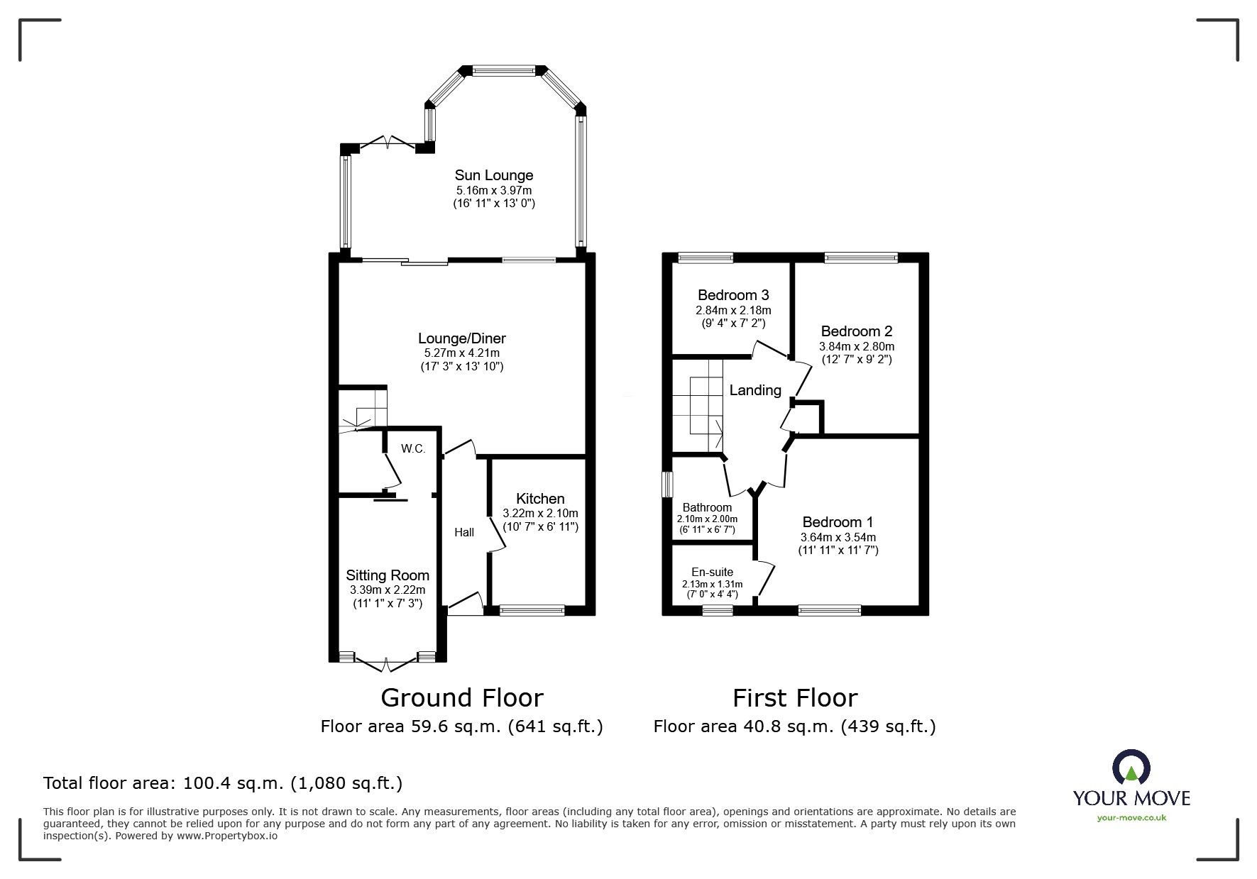 61, Fair Holme View, Doncaster floorplan
